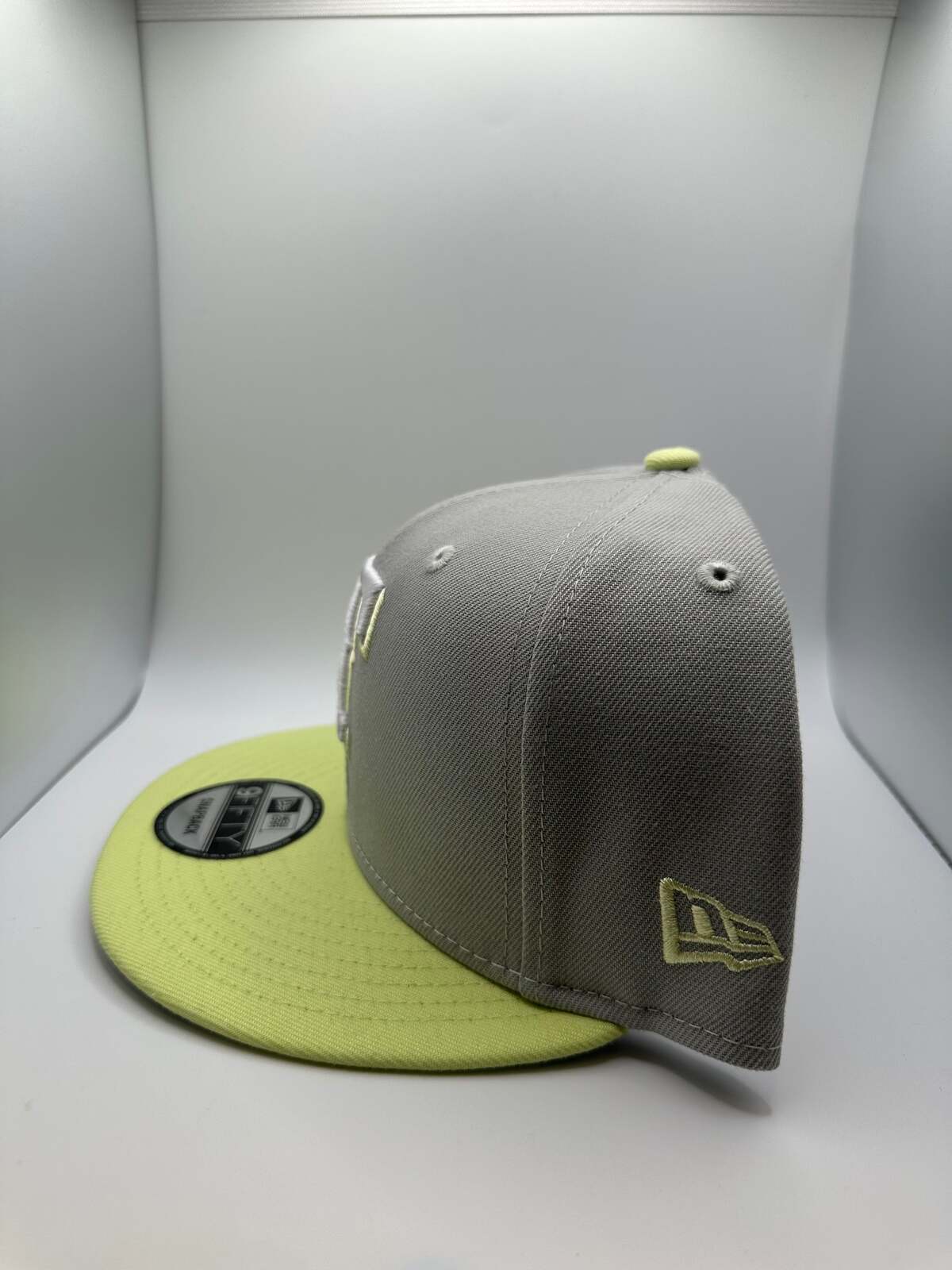 Texas Rangers Gray/Neon New Era 9Fifty Snapback Hat