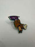 Fitted Fire "Iridescent Axe" Hat Pin