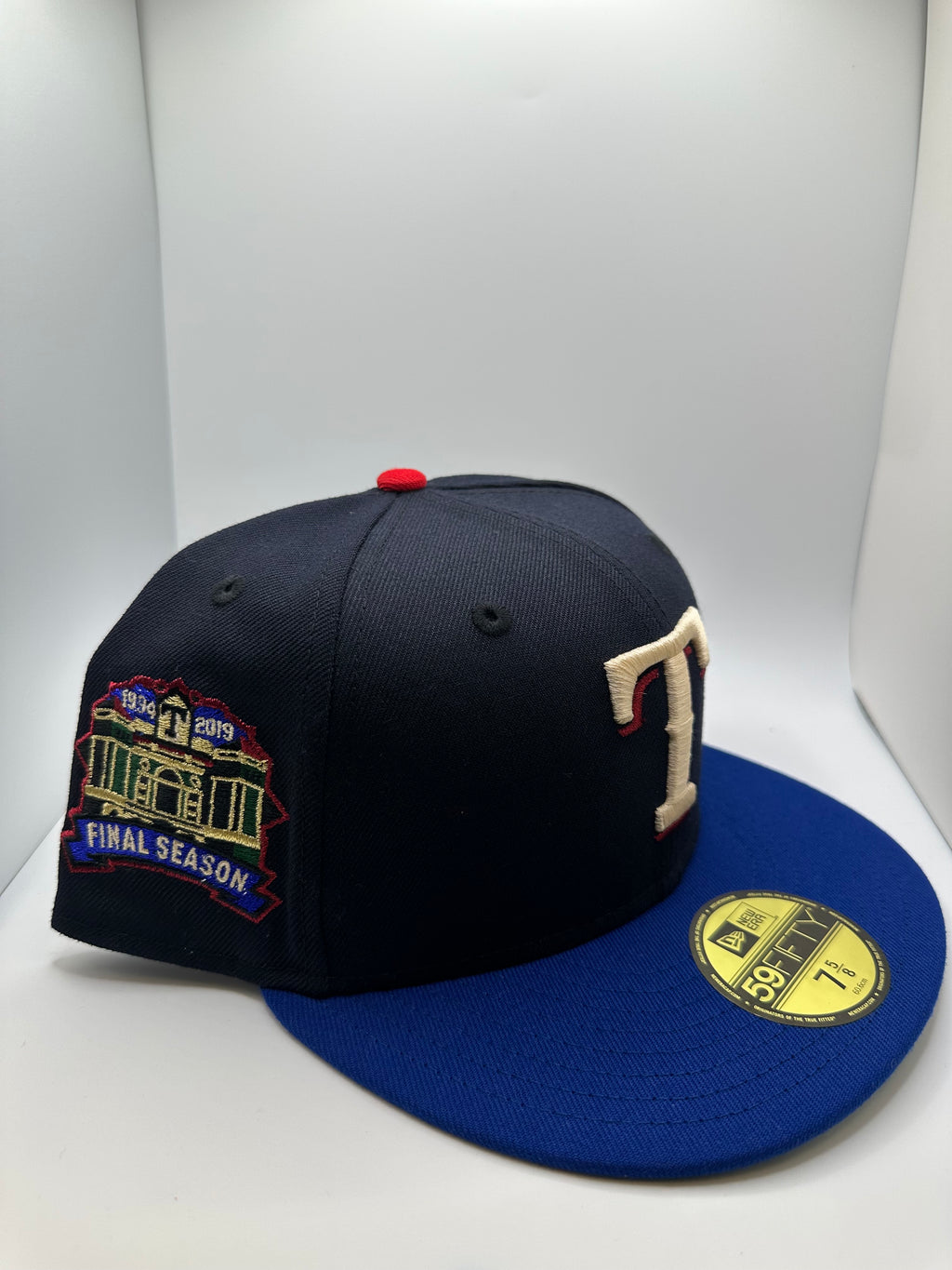 Texas Rangers New Era 59Fifty Fitted Hat - 7 5/8