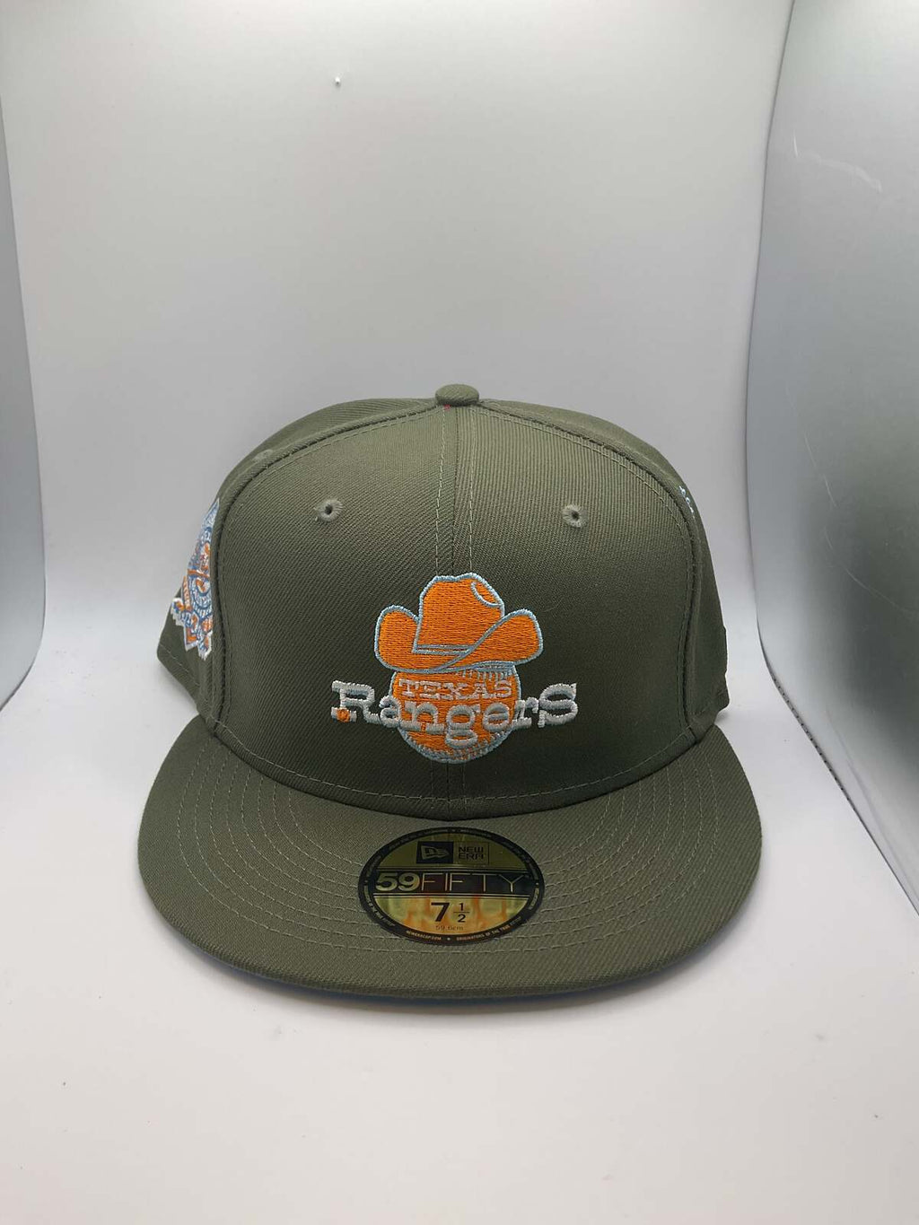 Texas Rangers New Era 59Fifty Fitted Hat - Size 7 1/2
