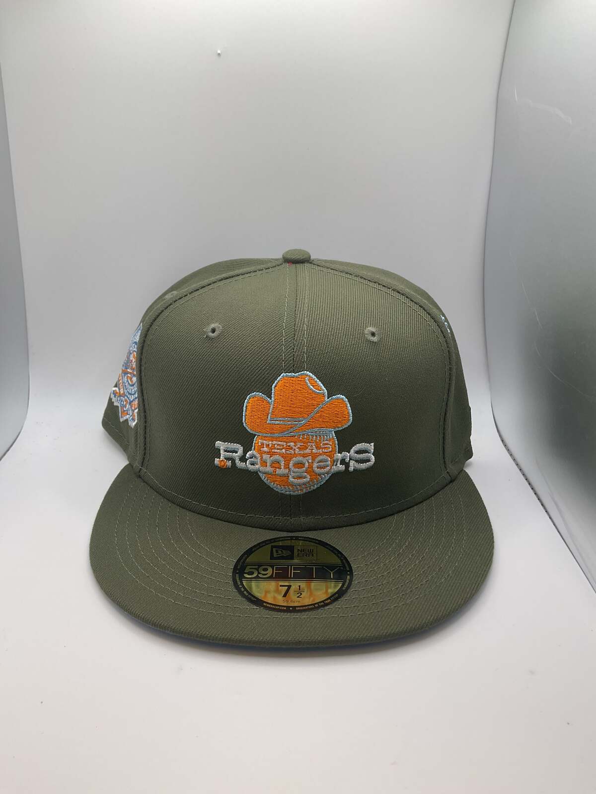 Texas Rangers New Era 59Fifty Fitted Hat - Size 7 1/2