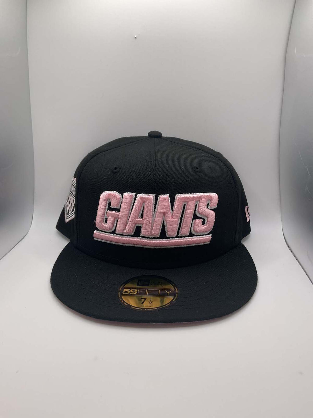 New York Giants NFL New Era 59Fifty Fitted Hat - Size 7 1/2