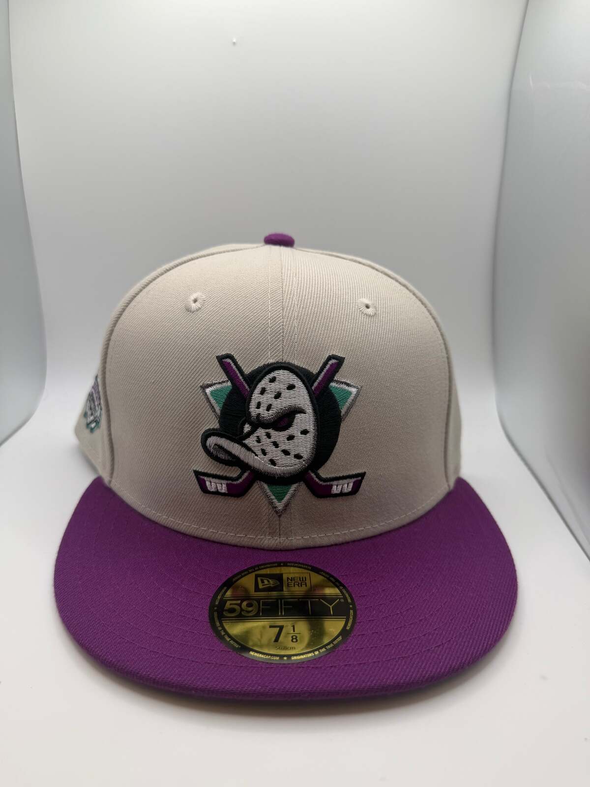 Anaheim Ducks New Era 59Fifty Fitted Hat - Size 7 1/8
