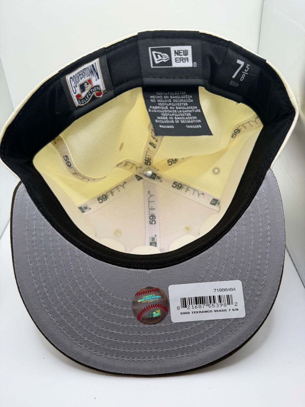 Texas Rangers Prociety "Jesse" Cow New Era 59Fifty Fitted Hat - Size 7 5/8