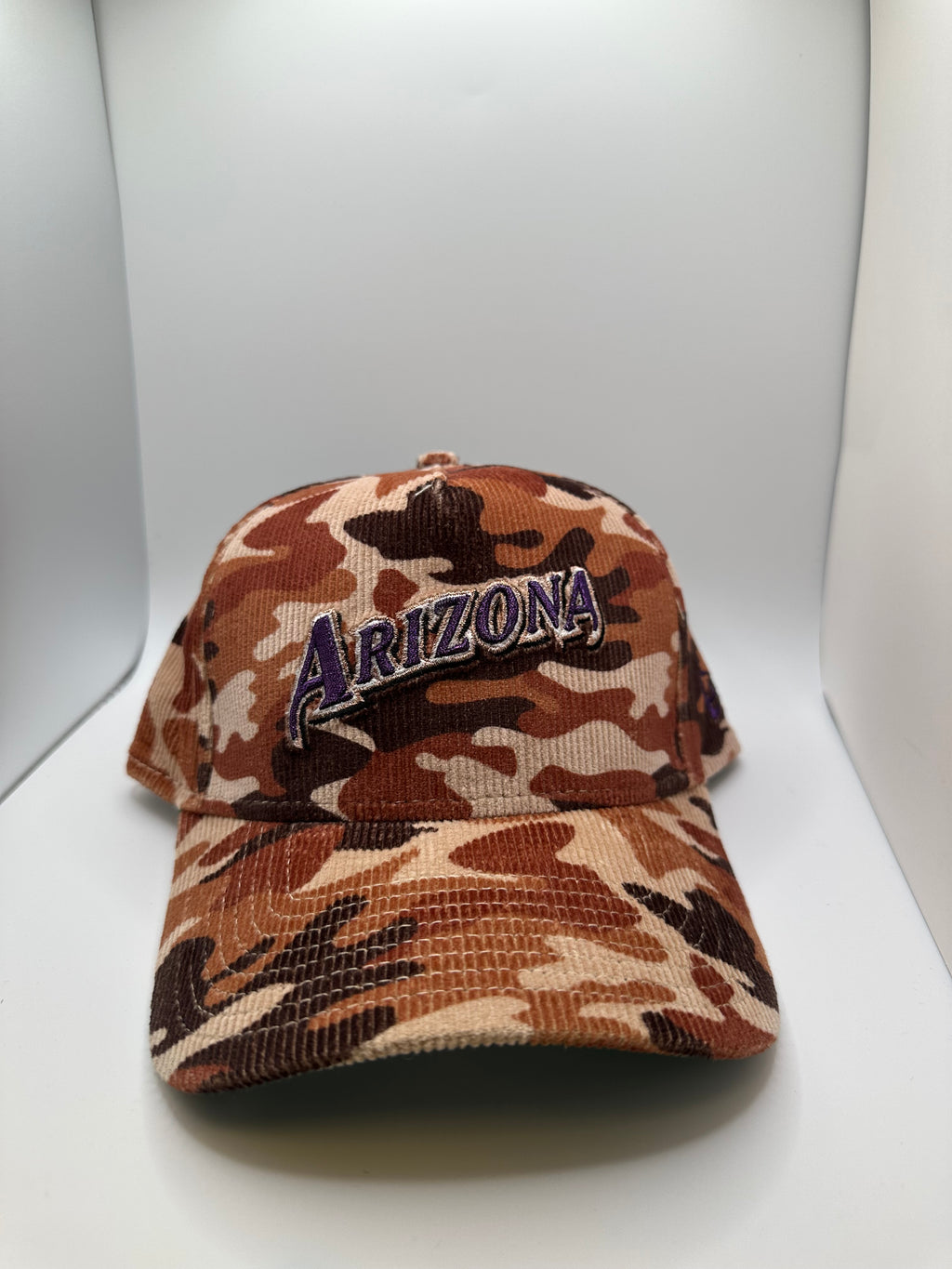Arizona Diamondbacks "Camo" Corduroy New Era 9Forty A-Frame Snapback Hat