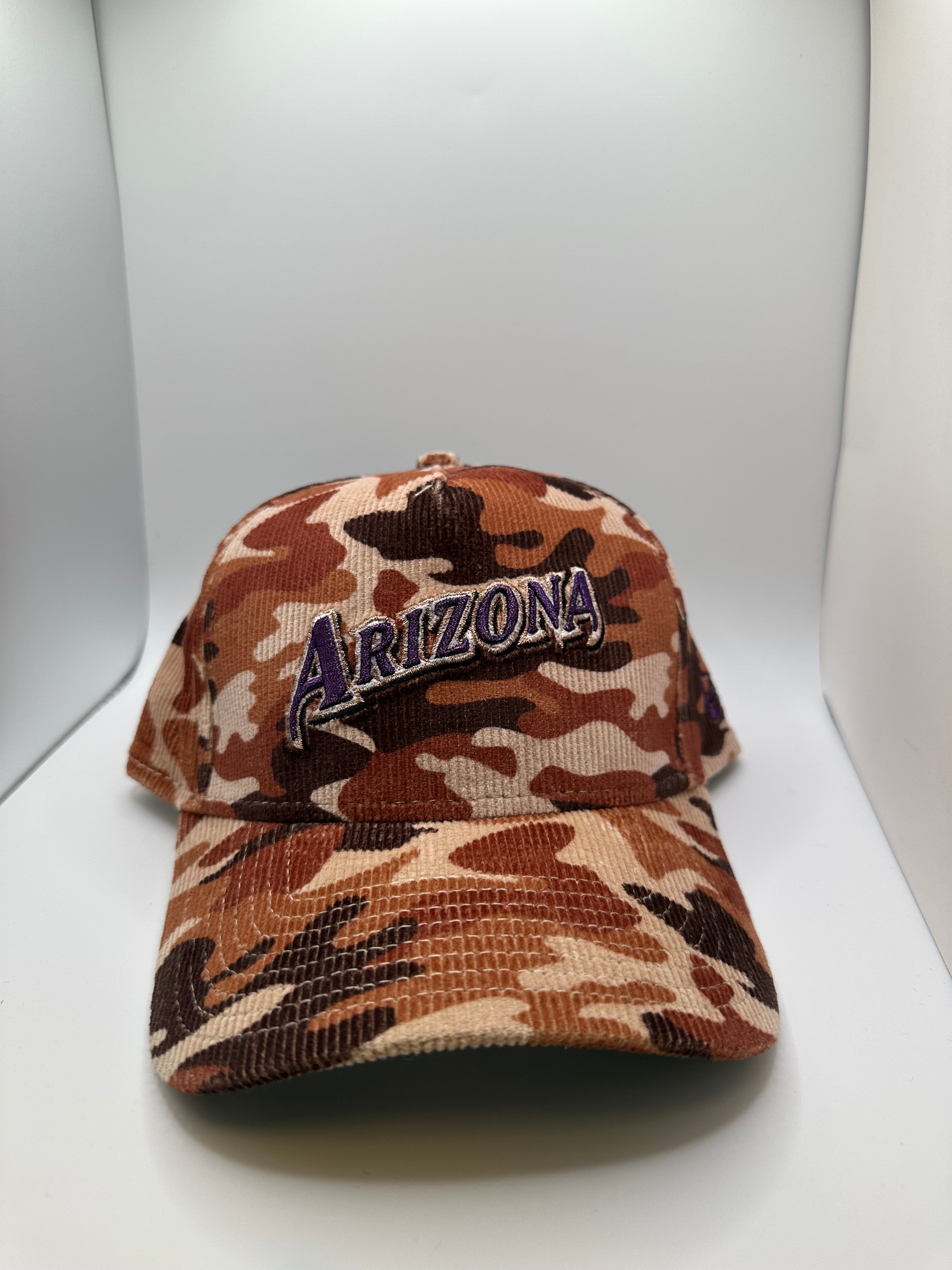 Arizona Diamondbacks "Camo" Corduroy New Era 9Forty A-Frame Snapback Hat