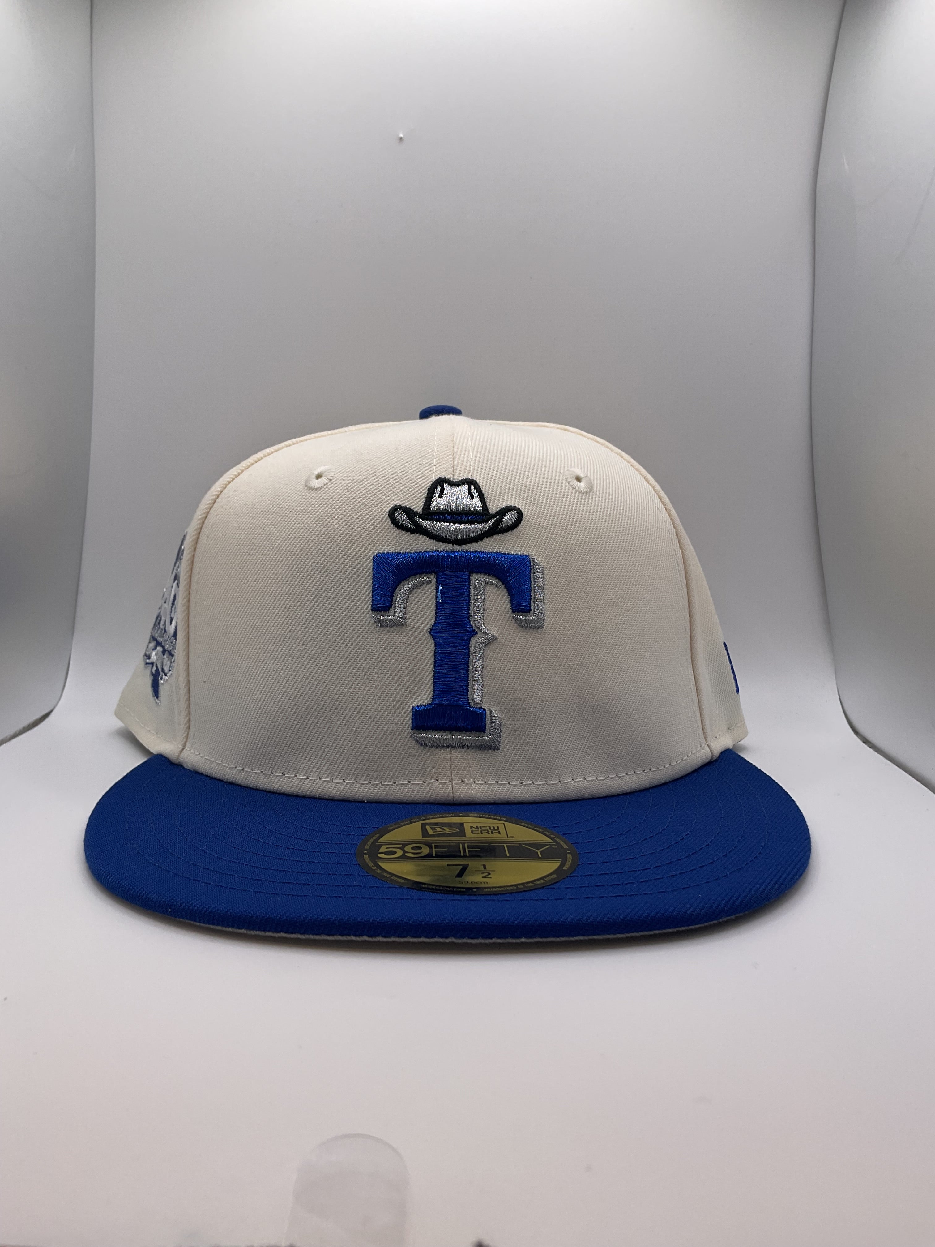 Texas Rangers New Era 59Fifty Fitted Hat - Size 7 1/2