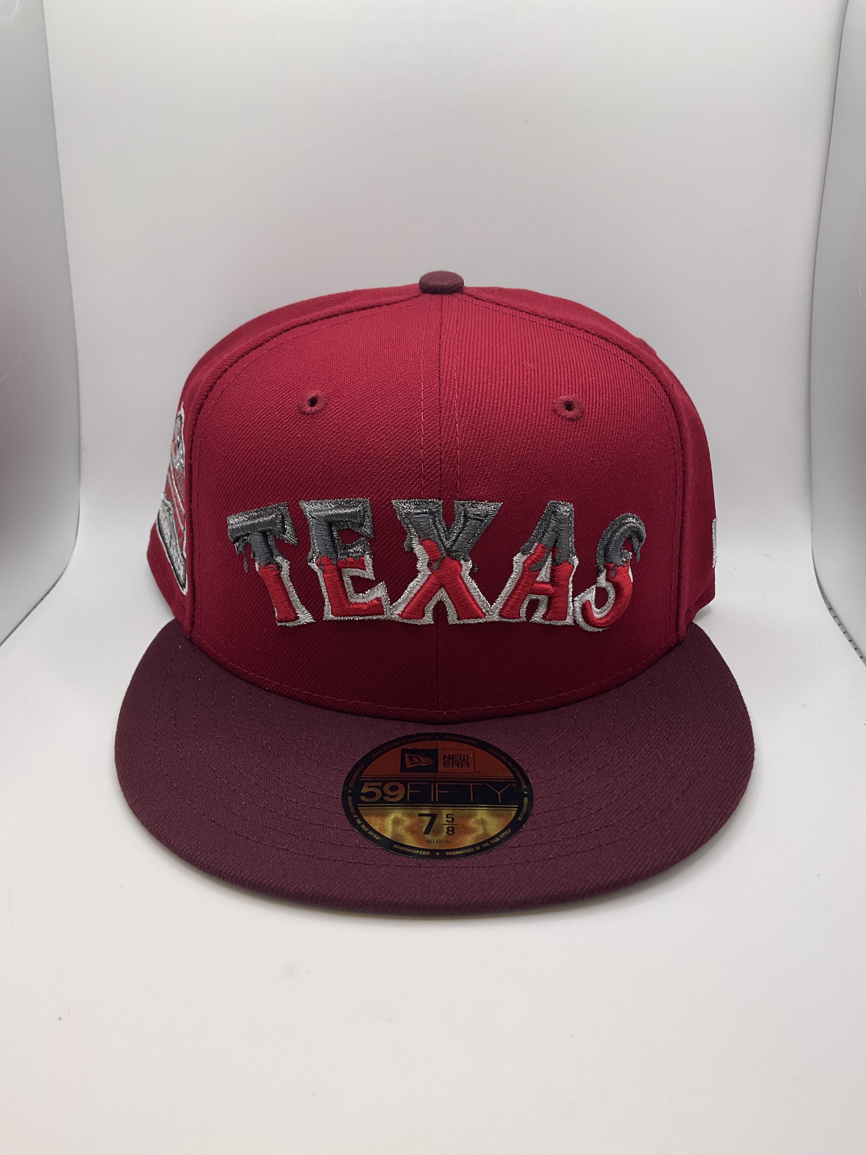 Texas Rangers "Dr Pepper" New Era 59Fifty Fitted Hat - Size 7 5/8