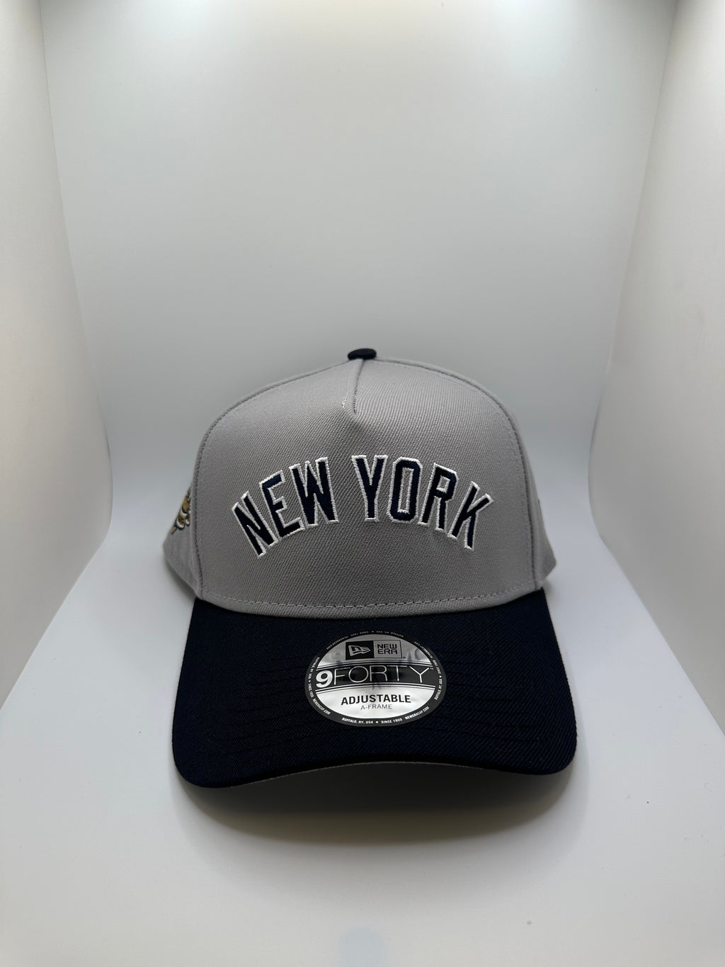 New York Yankees "100 Anniversary Patch" New Era 9Forty A-Frame Snapback Hat