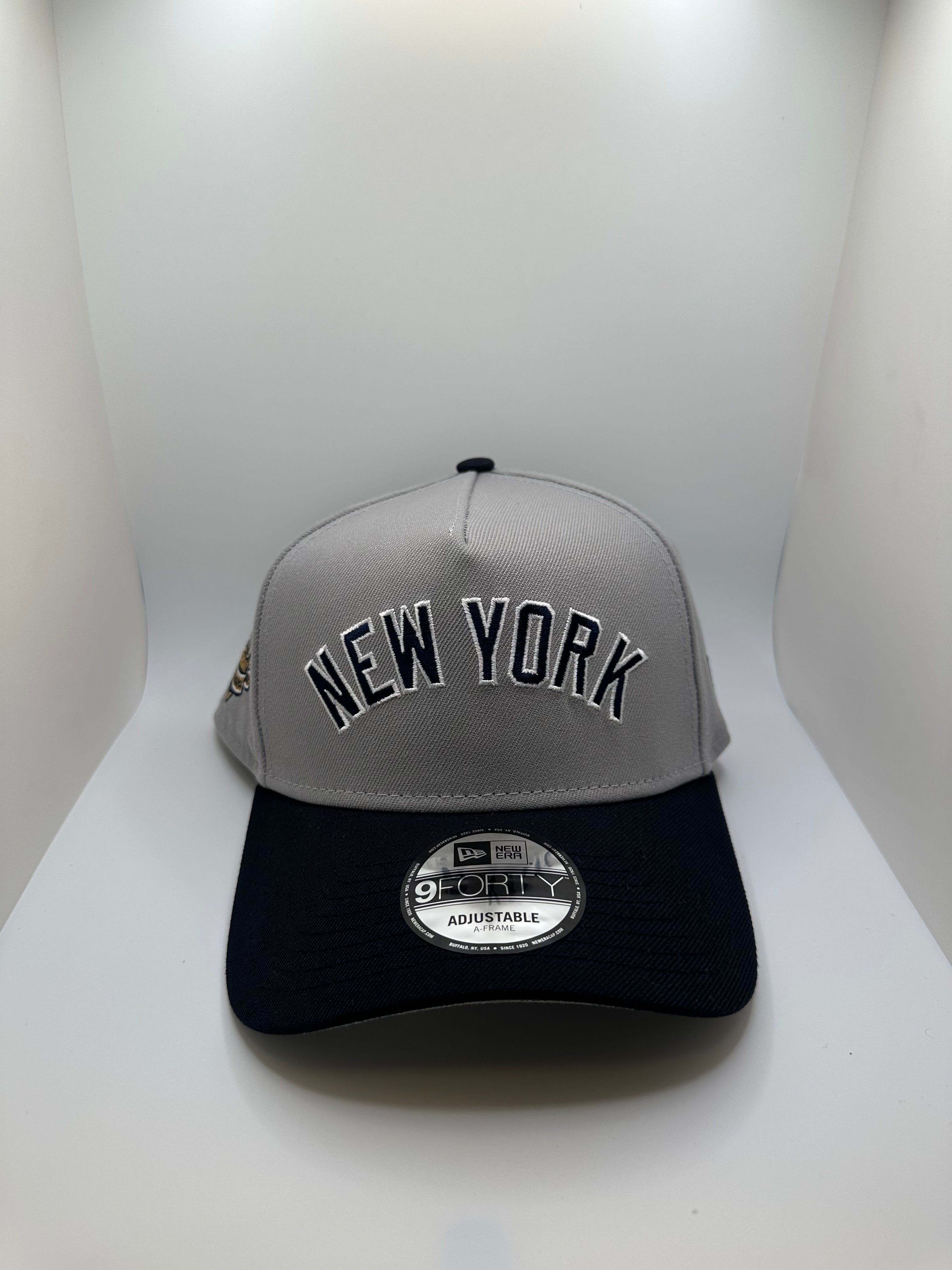 New York Yankees "100 Anniversary Patch" New Era 9Forty A-Frame Snapback Hat