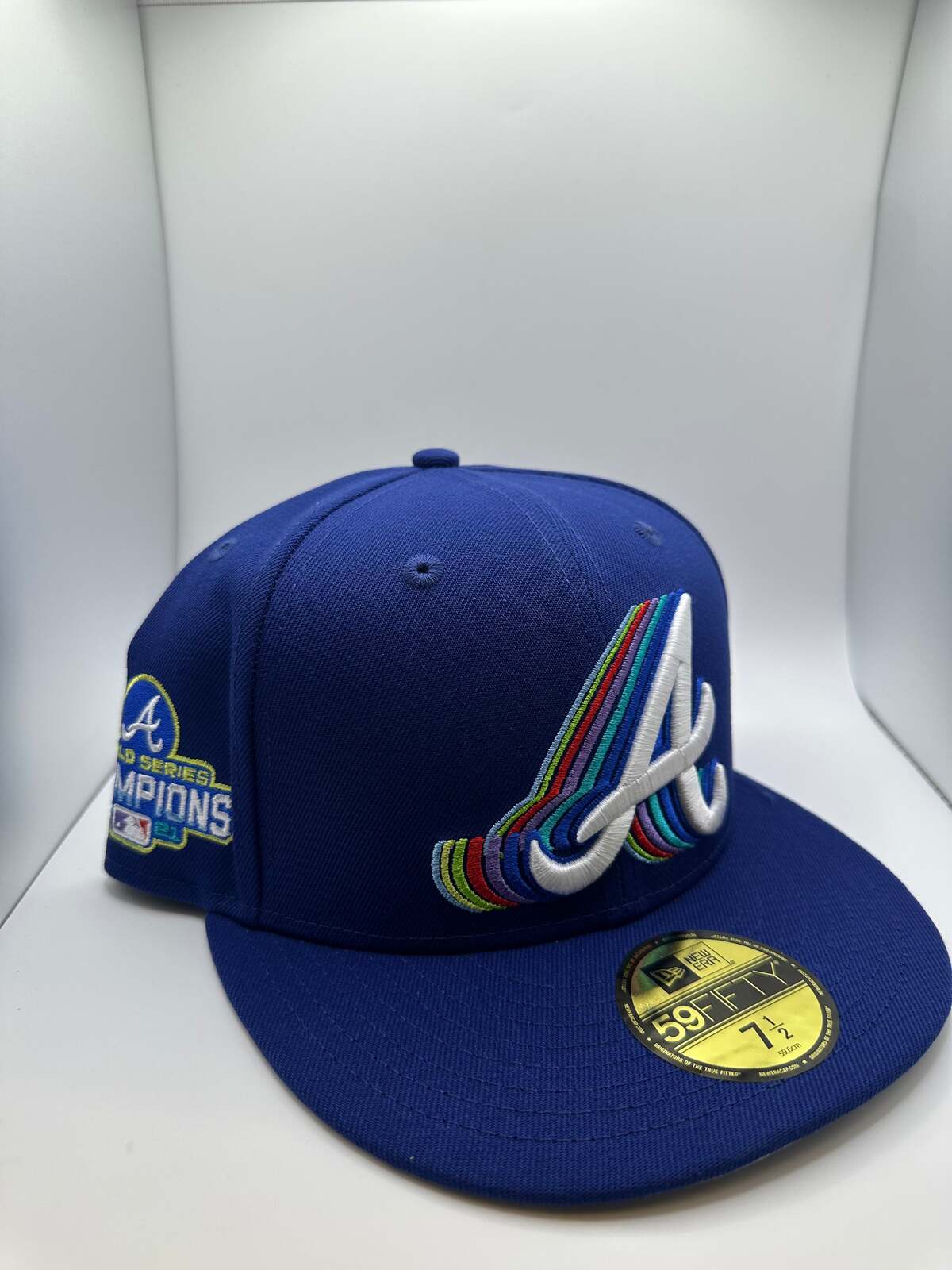 Atlanta Braves New Era 59Fifty Fitted Hat - Size 7 1/2