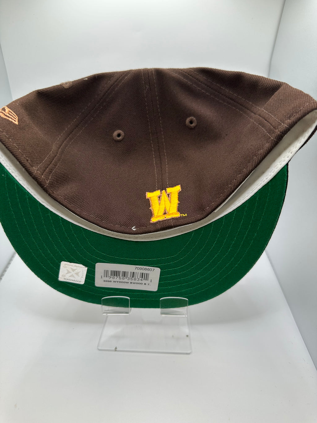 Wyoming Cowboys New Era 59Fifty Fitted Hat - Size 7
