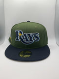 Tampa Bay Rays New Era 59Fifty Fitted Hat - Size 7 1/2