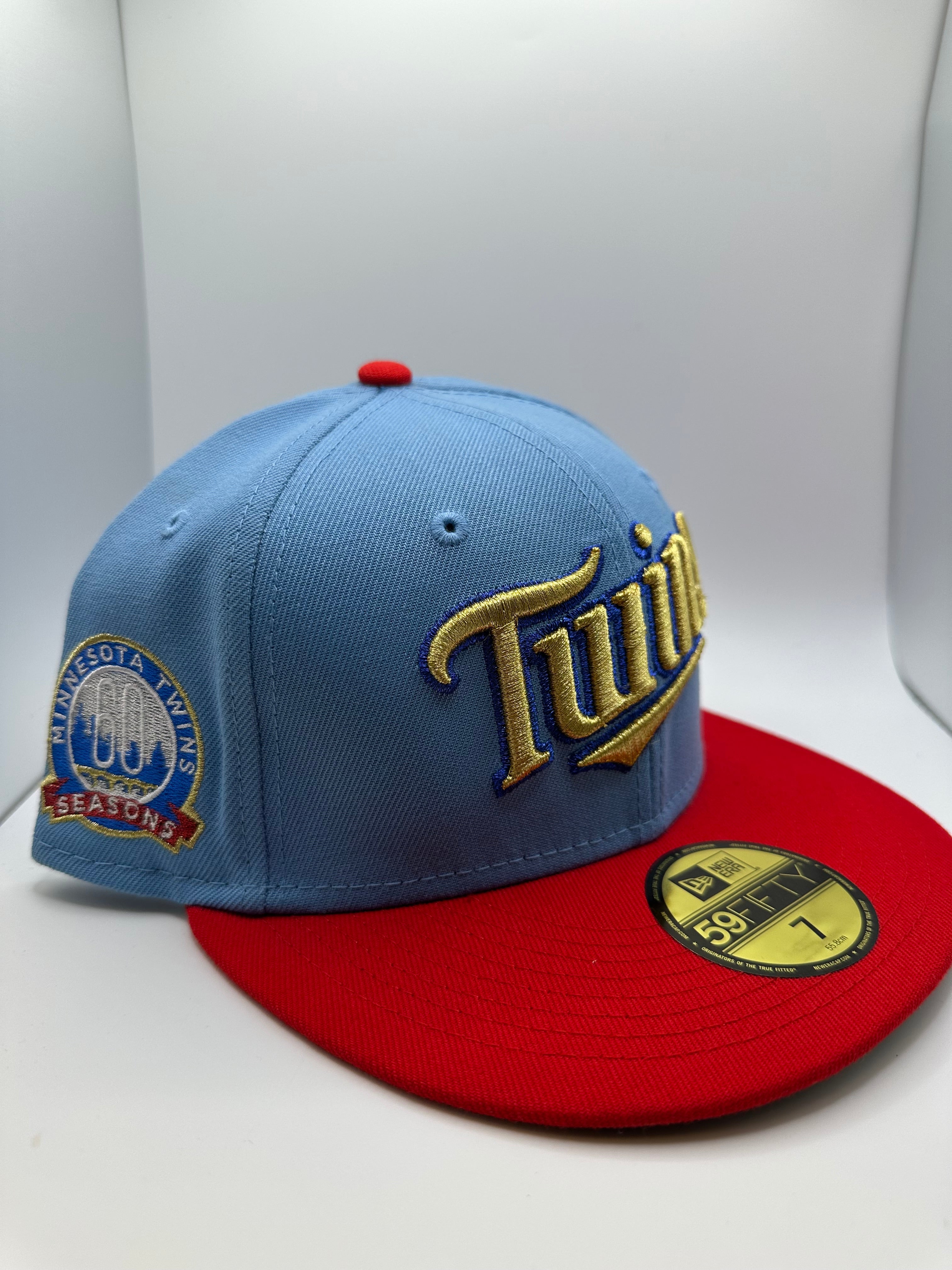 Minnesota Twins New Era 59Fifty Fitted Hat - Size 7