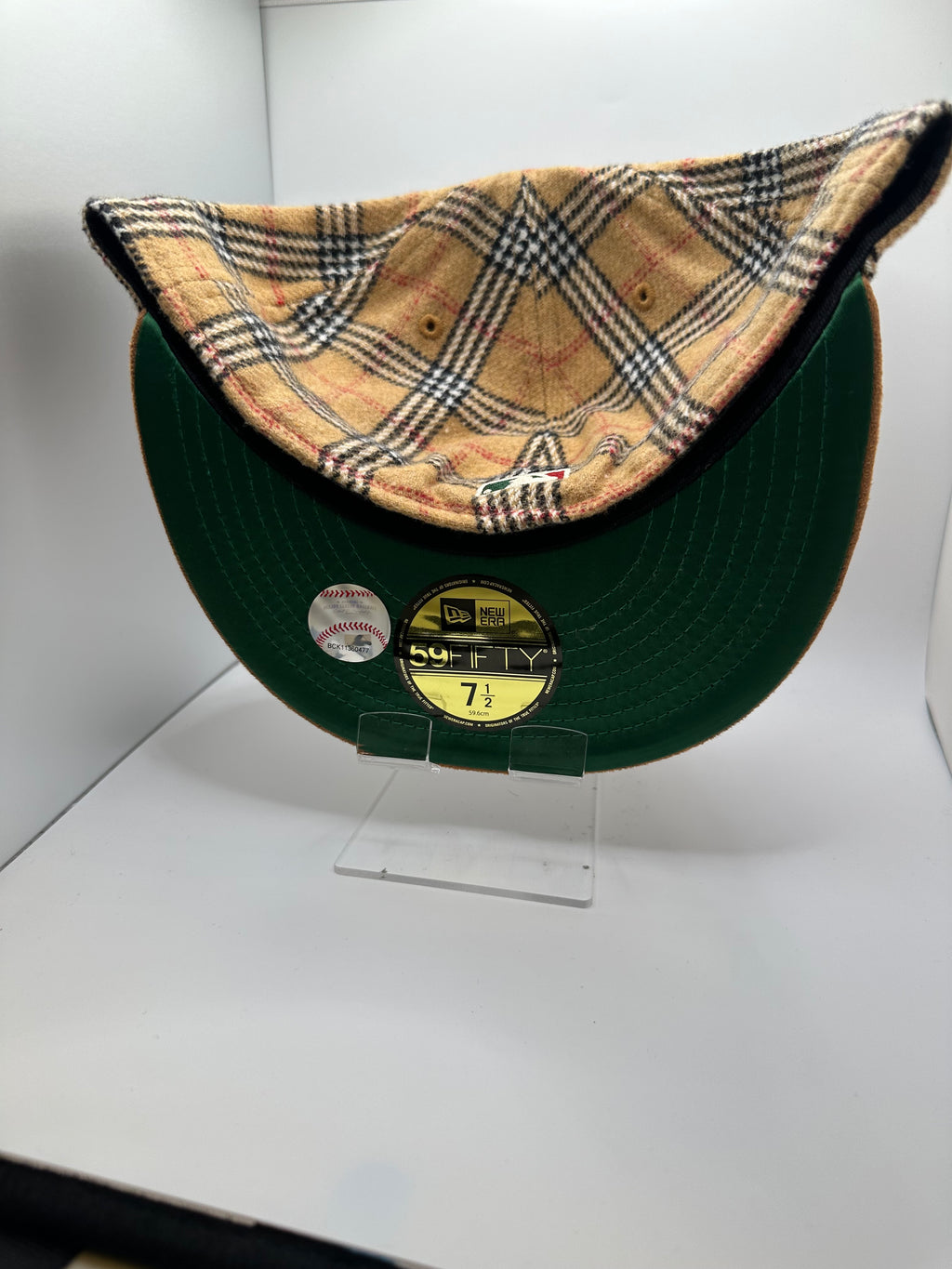 Chicago White Sox "Burberry" Plaid New Era 59Fifty Fitted Hat