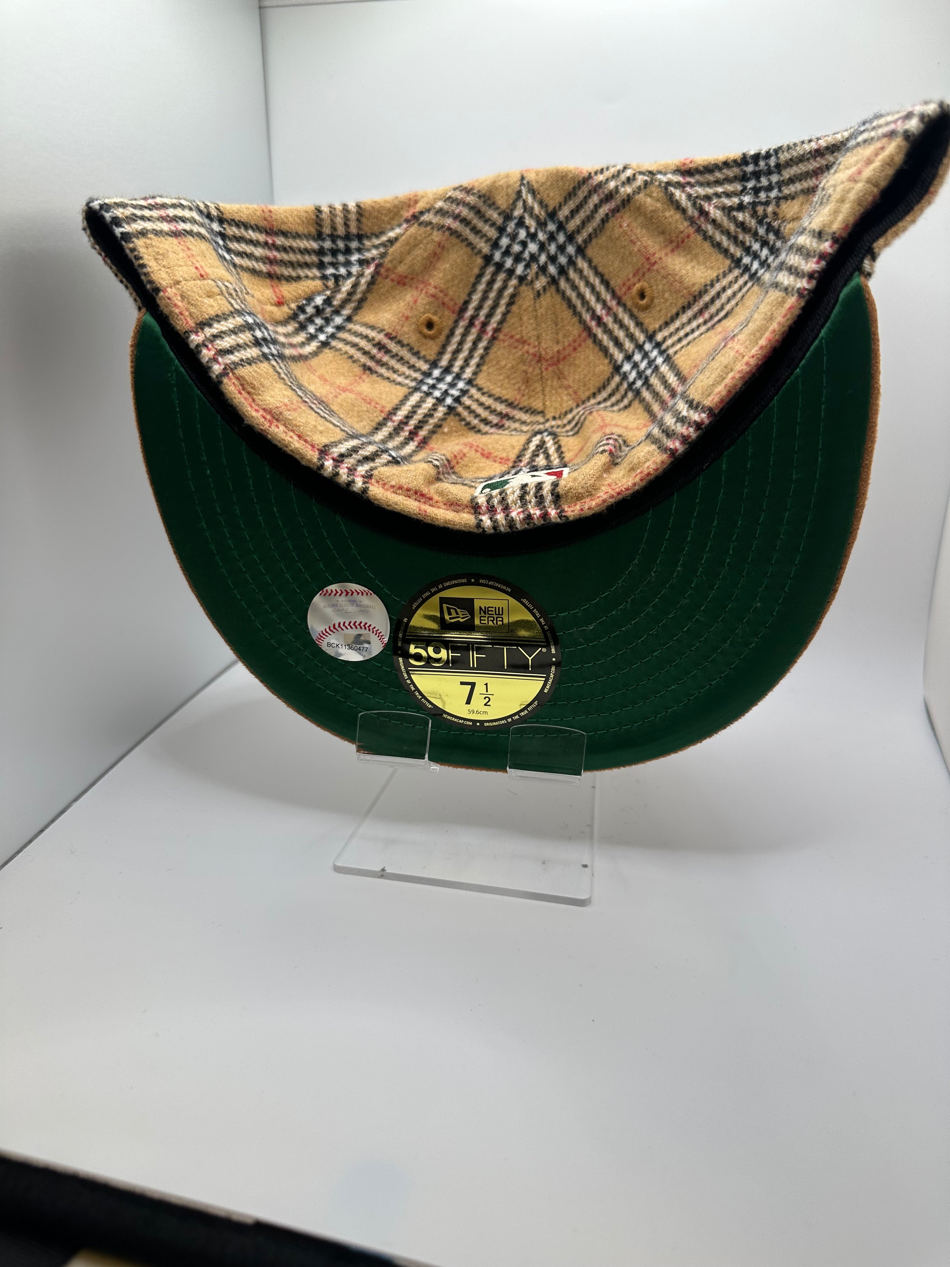 Chicago White Sox "Burberry" Plaid New Era 59Fifty Fitted Hat