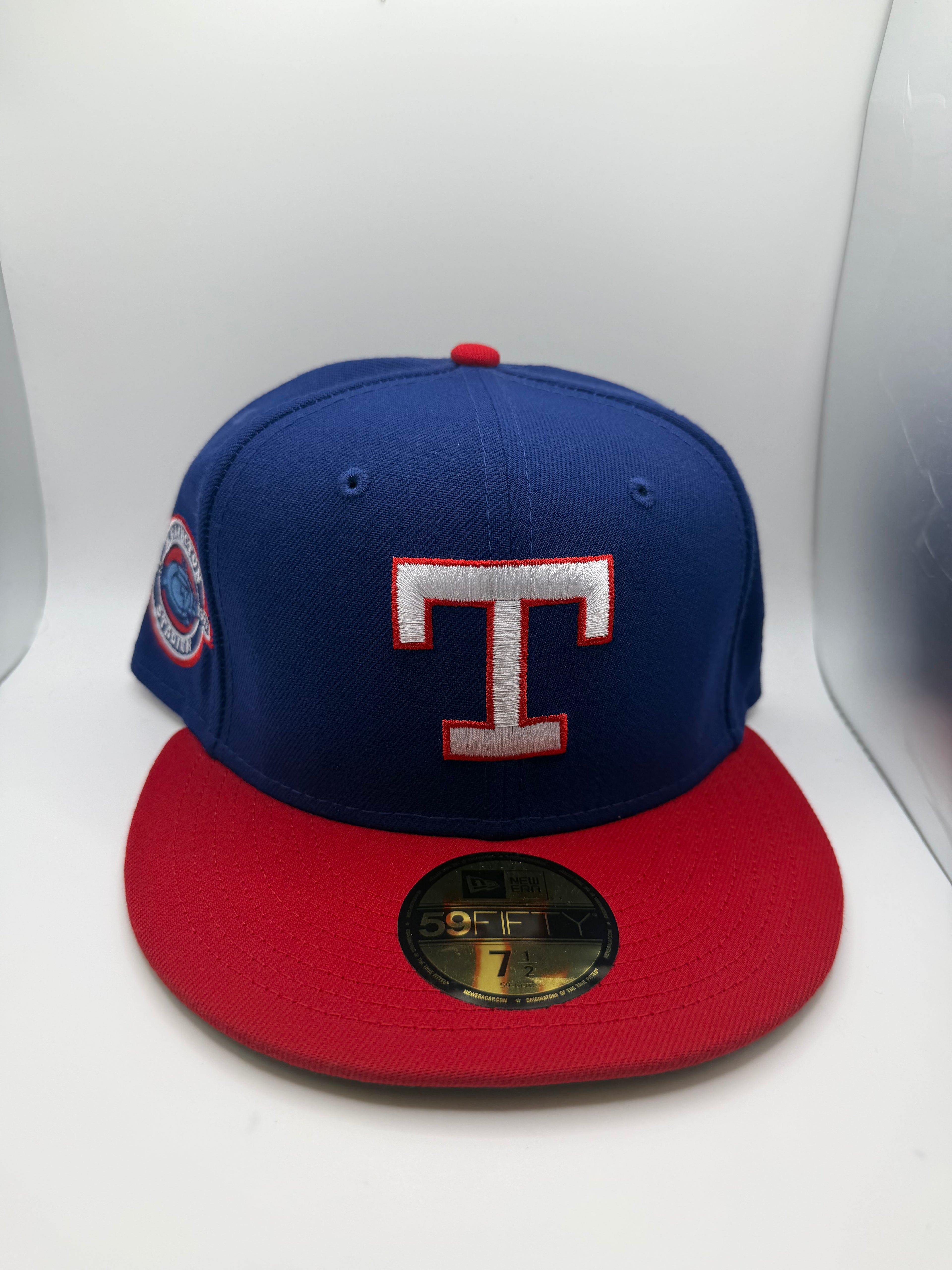 Texas Rangers New Era 59Fifty Fitted Hat - Size 7 1/2