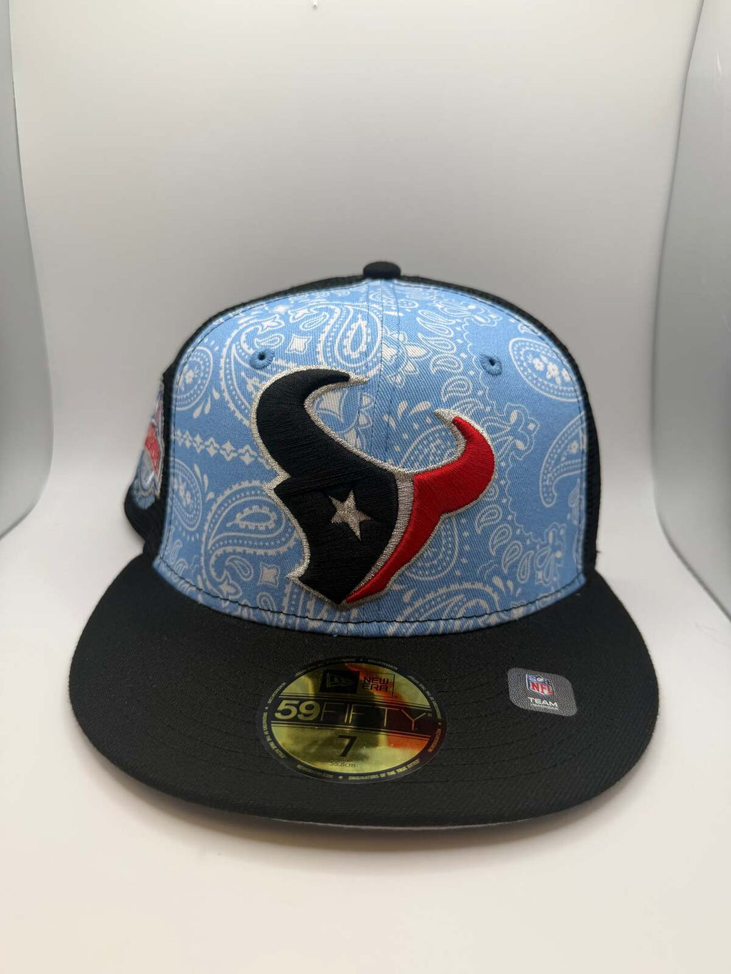 Houston Texans NFL New Era 59Fifty Fitted Hat - Size 7