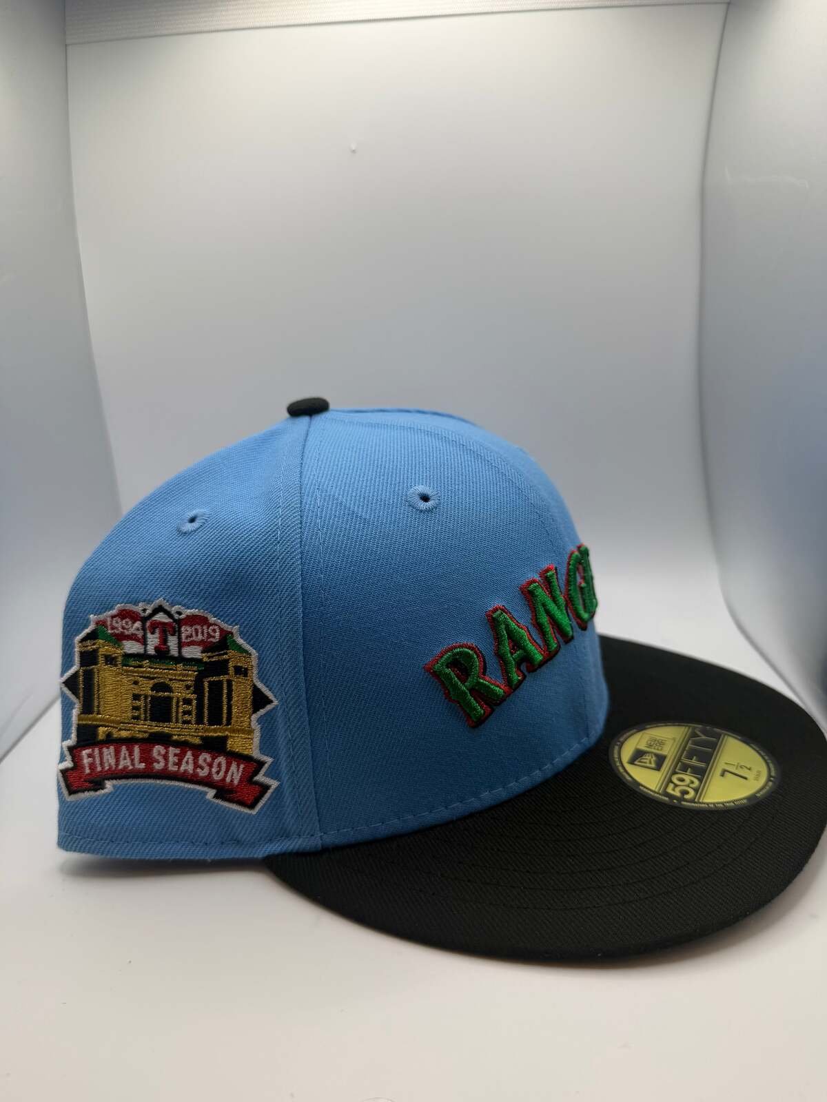 Texas Rangers New Era 59Fifty Fitted Hat - Size 7 1/2