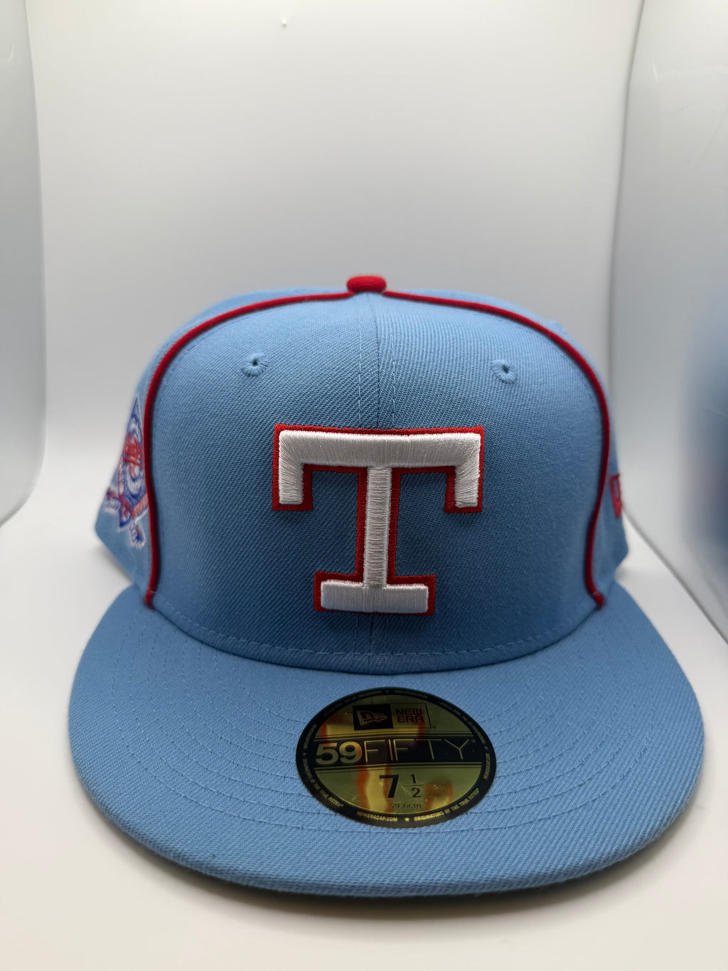 Texas Rangers New Era 59Fifty Fitted Hat - Size 7 1/2