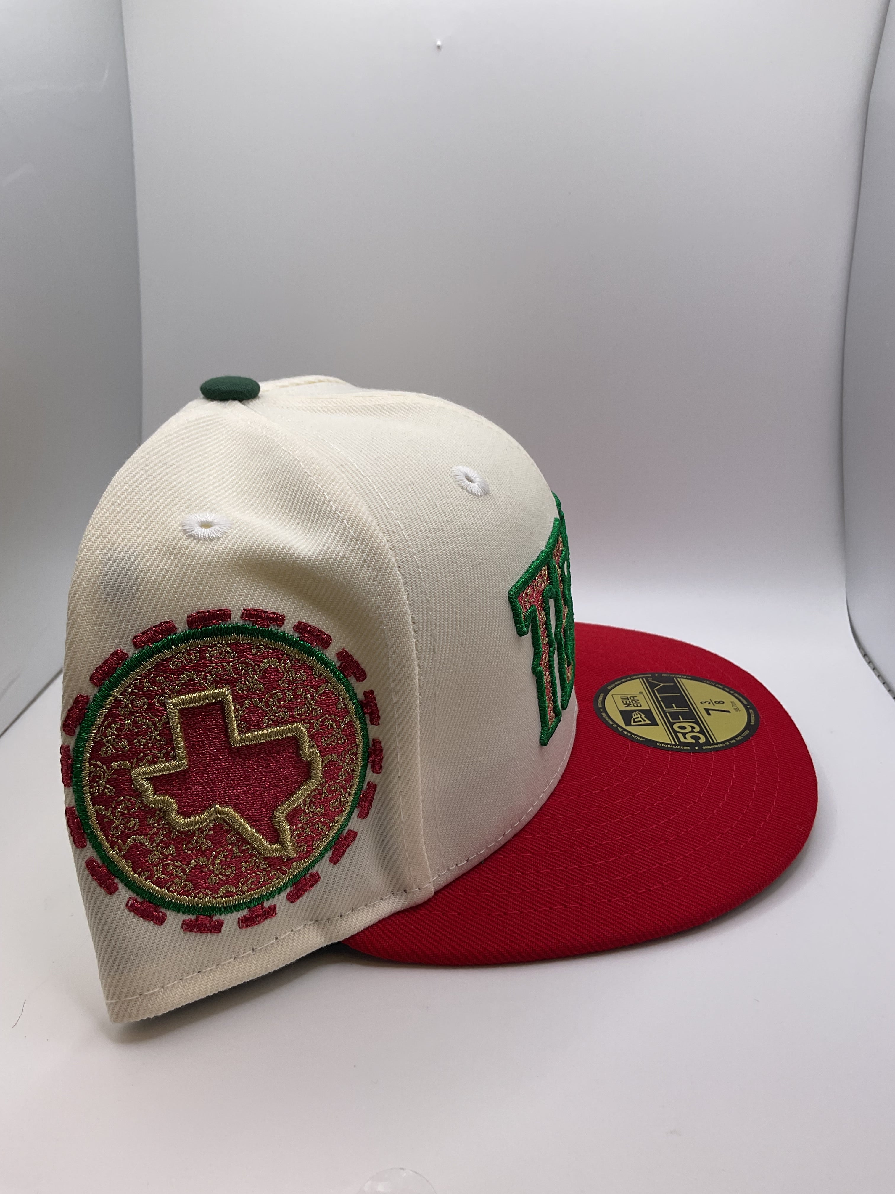 Texas Rangers "Tejas" New Era 59Fifty Fitted Hat - Size 7 3/8
