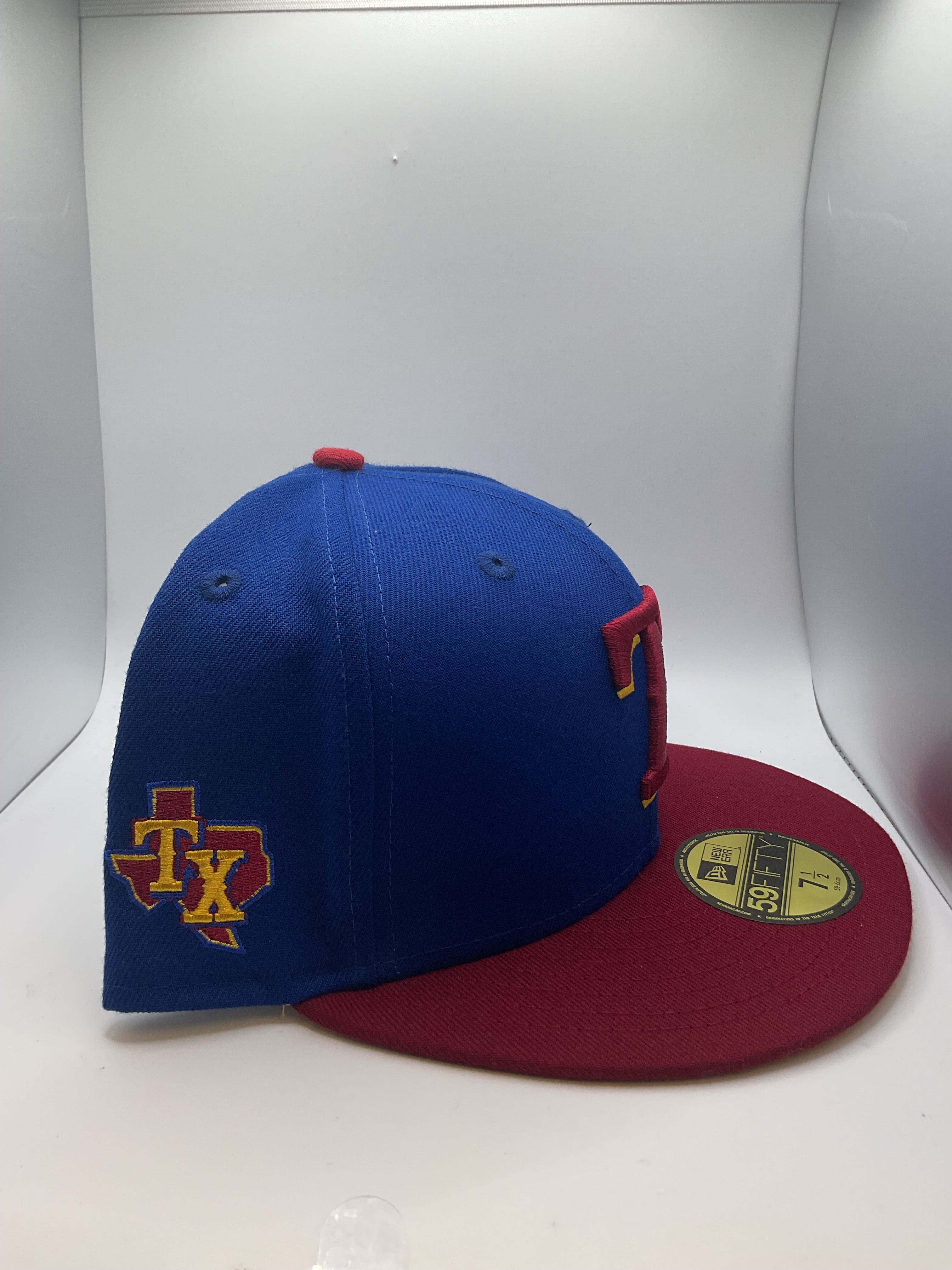 Texas Rangers New Era 59Fifty Fitted Hat - Size 7 1/2