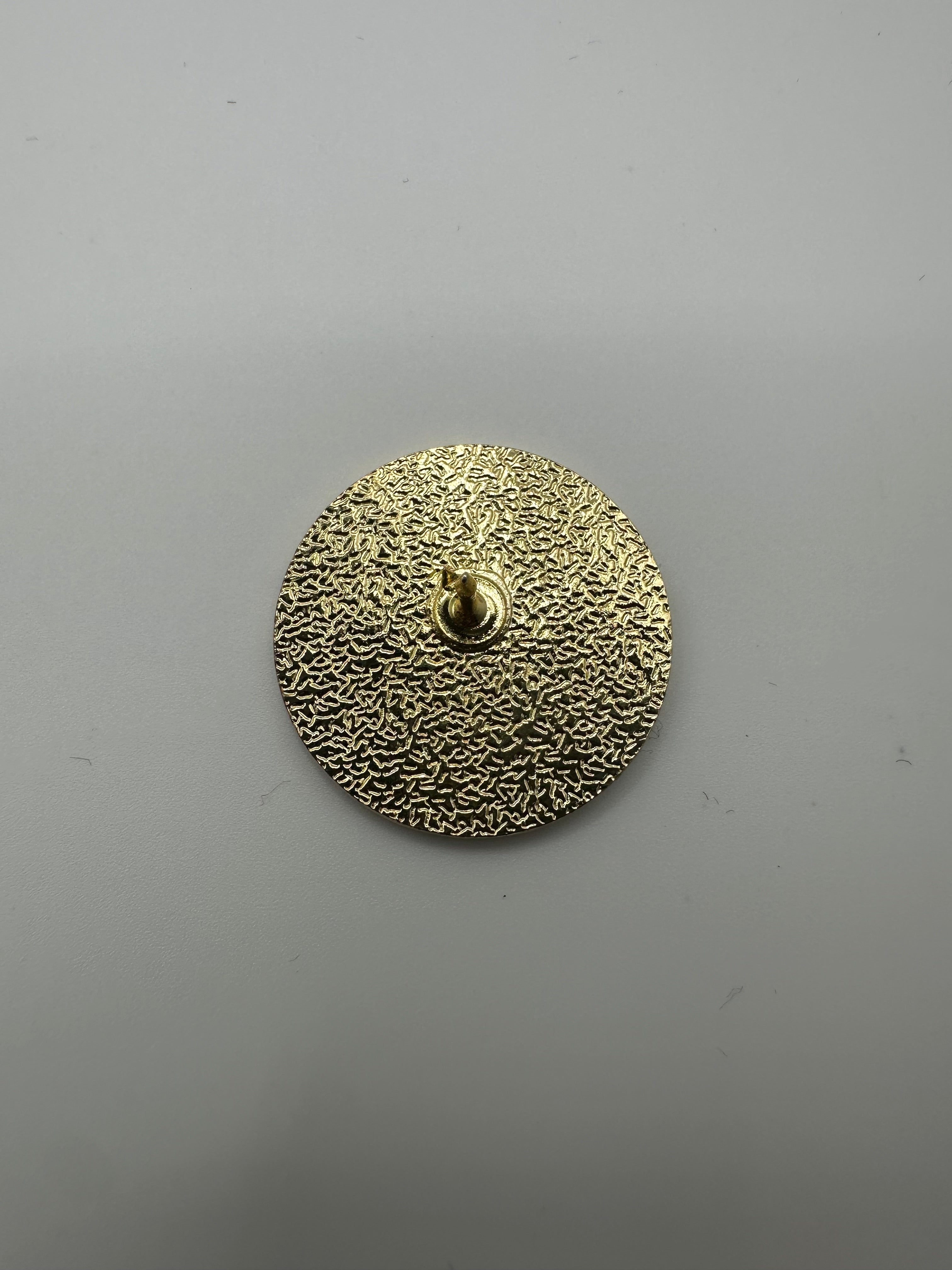 Fitted Gang Green/Yellow Hat Pin