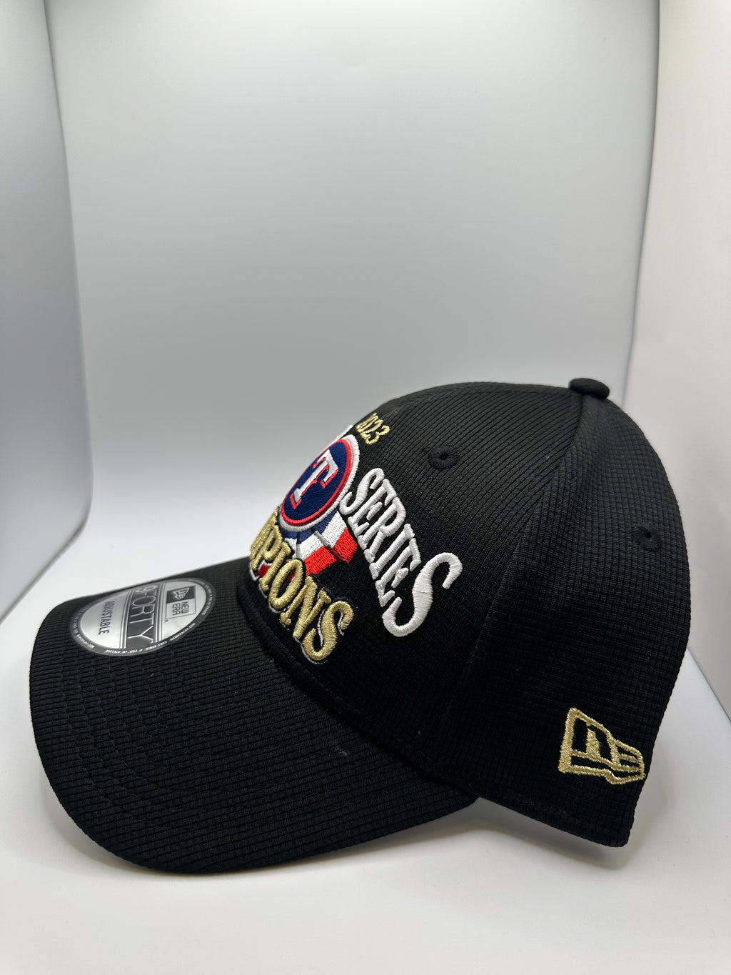 Texas Rangers "2023 WS Champions" New Era 9Forty Snapback Hat