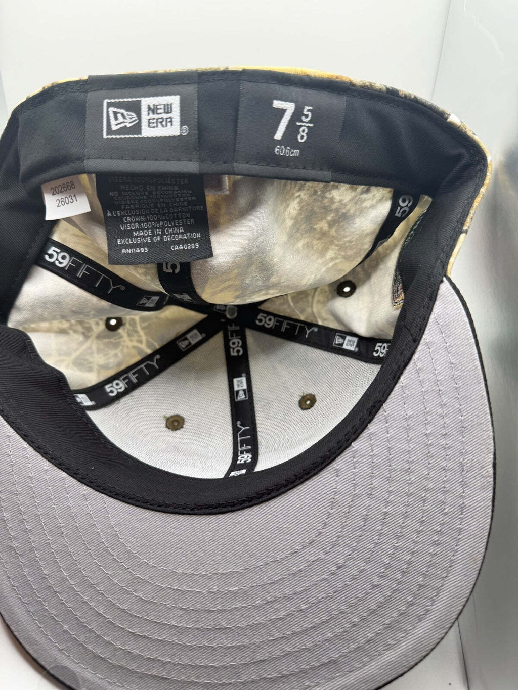 Mexico "Aztec Skull" Real Tree New Era 59Fifty Fitted Hat - Size 7 5/8