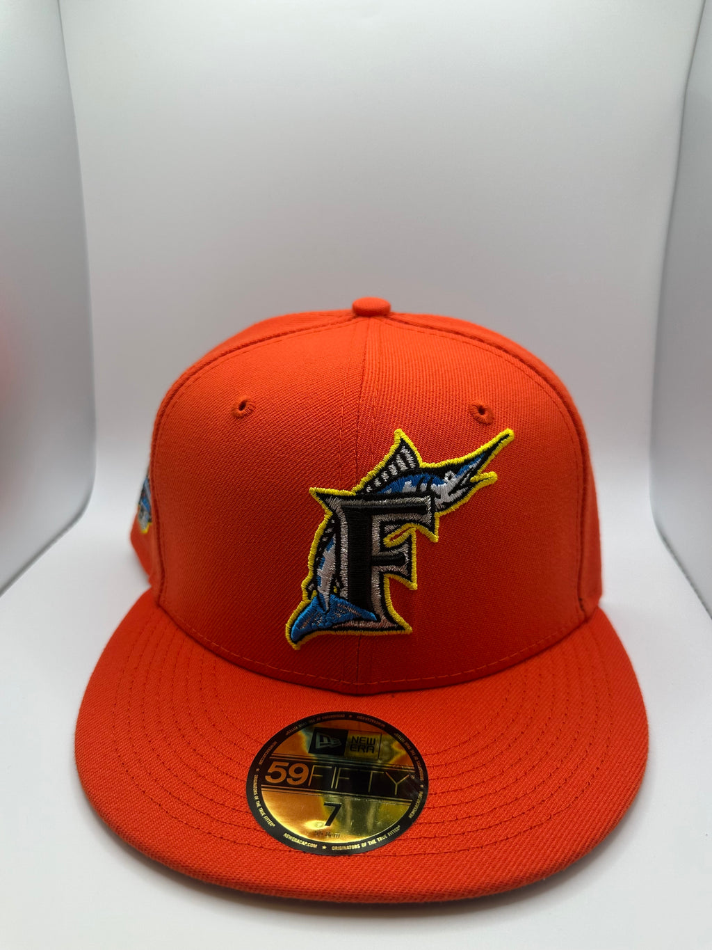 Florida Marlins New Era 59Fifty Fitted Hat - Size 7