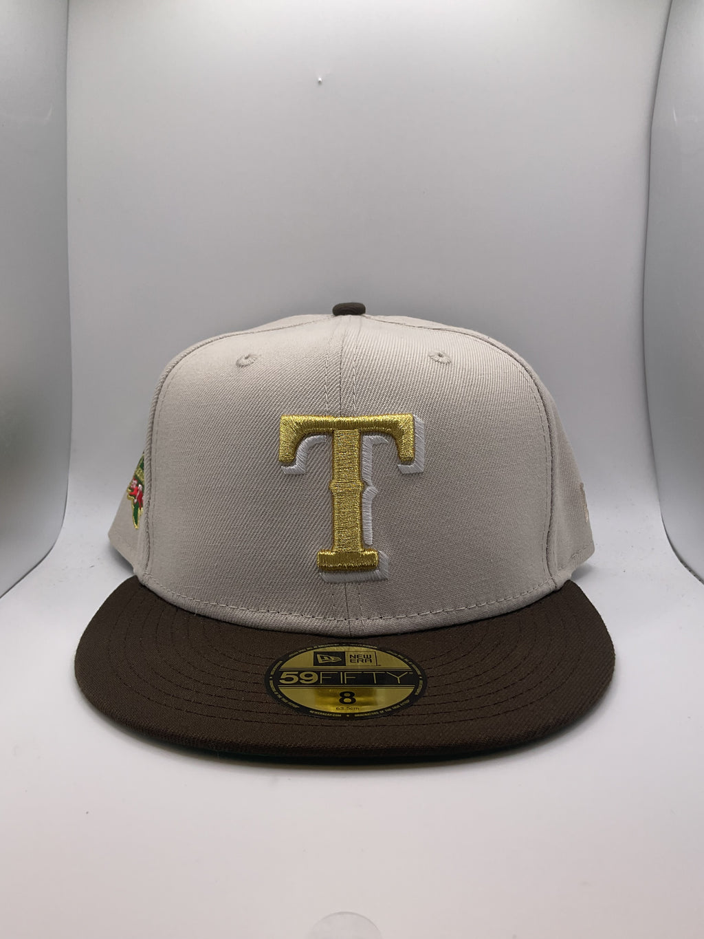 Texas Rangers New Era 59Fifty Fitted Hat - Size 8