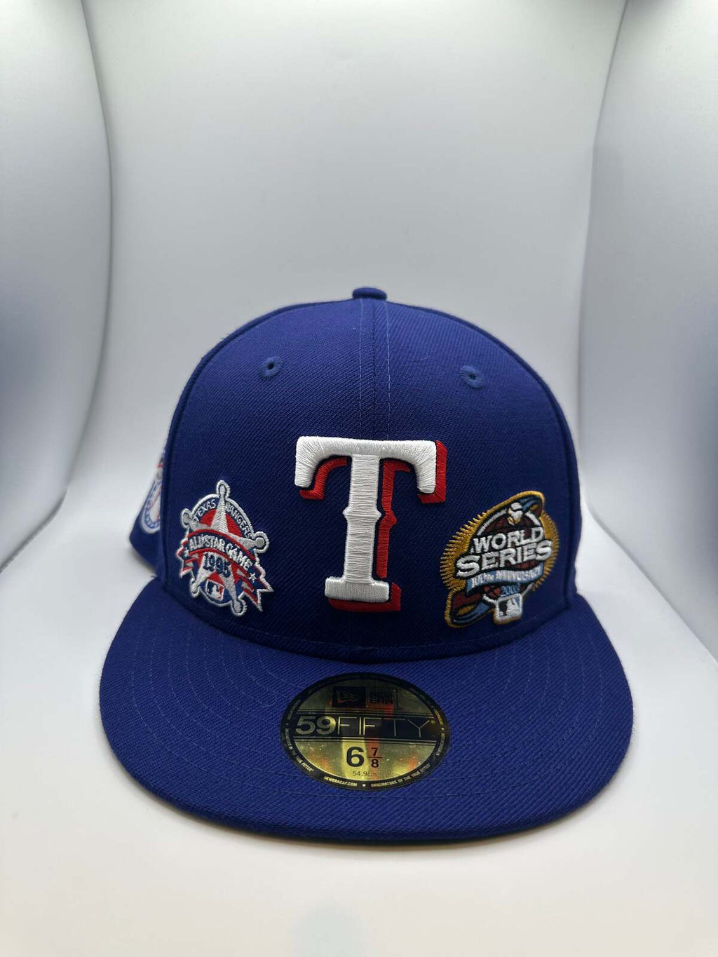 Texas Rangers New Era 59Fifty Fitted Hat - Size 6 7/8