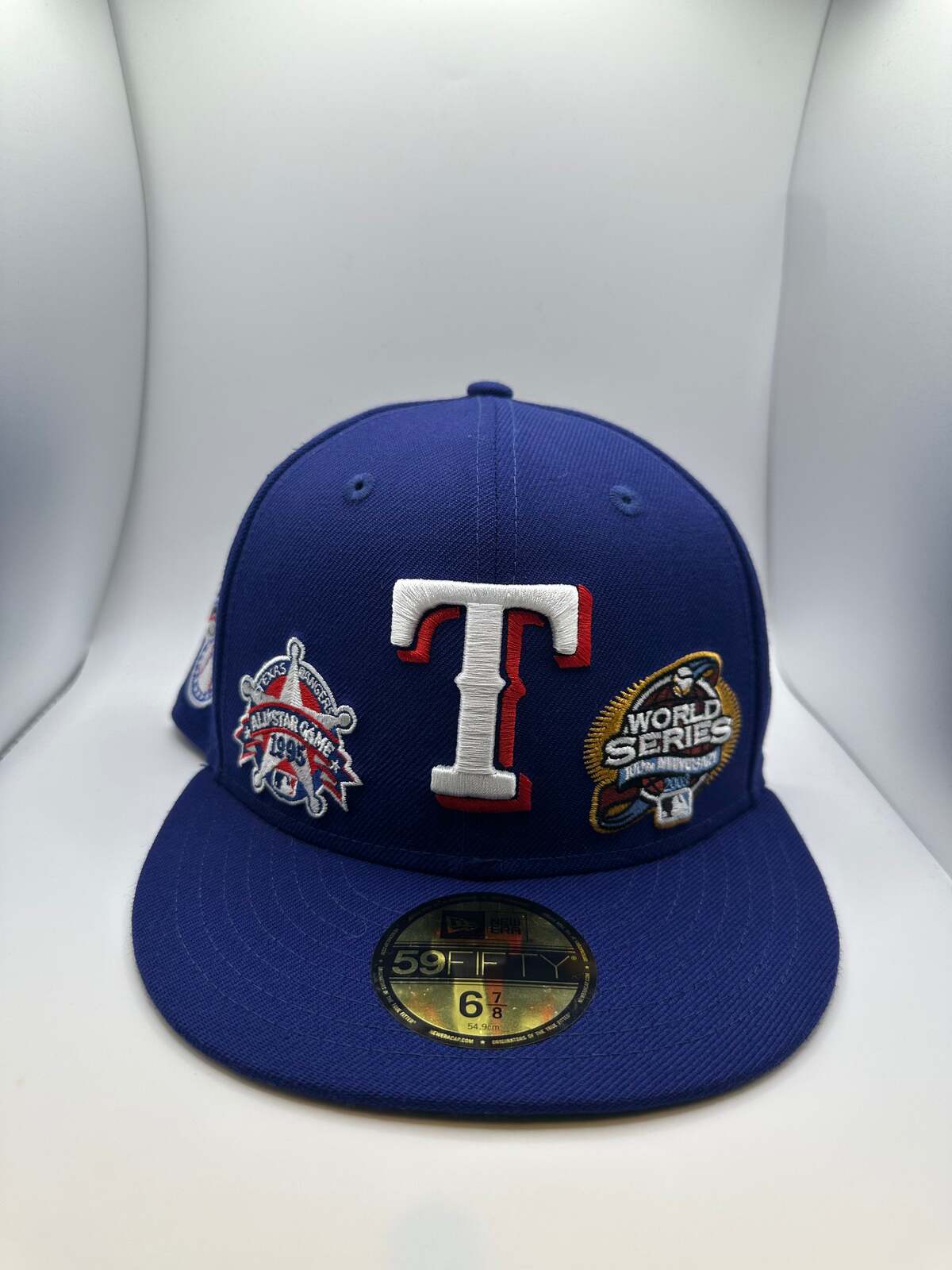 Texas Rangers New Era 59Fifty Fitted Hat - Size 6 7/8