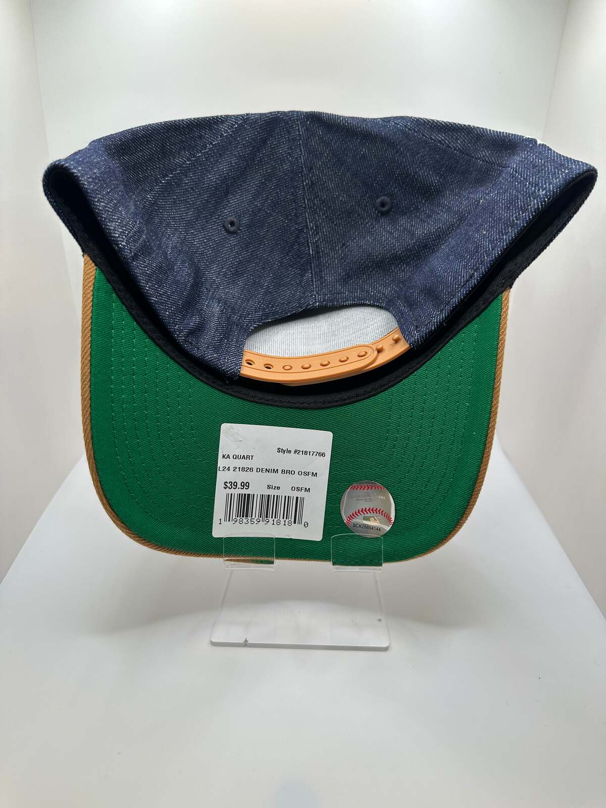 Los Angeles Dodgers "Denim" New Era 9Forty A-Frame Snapback