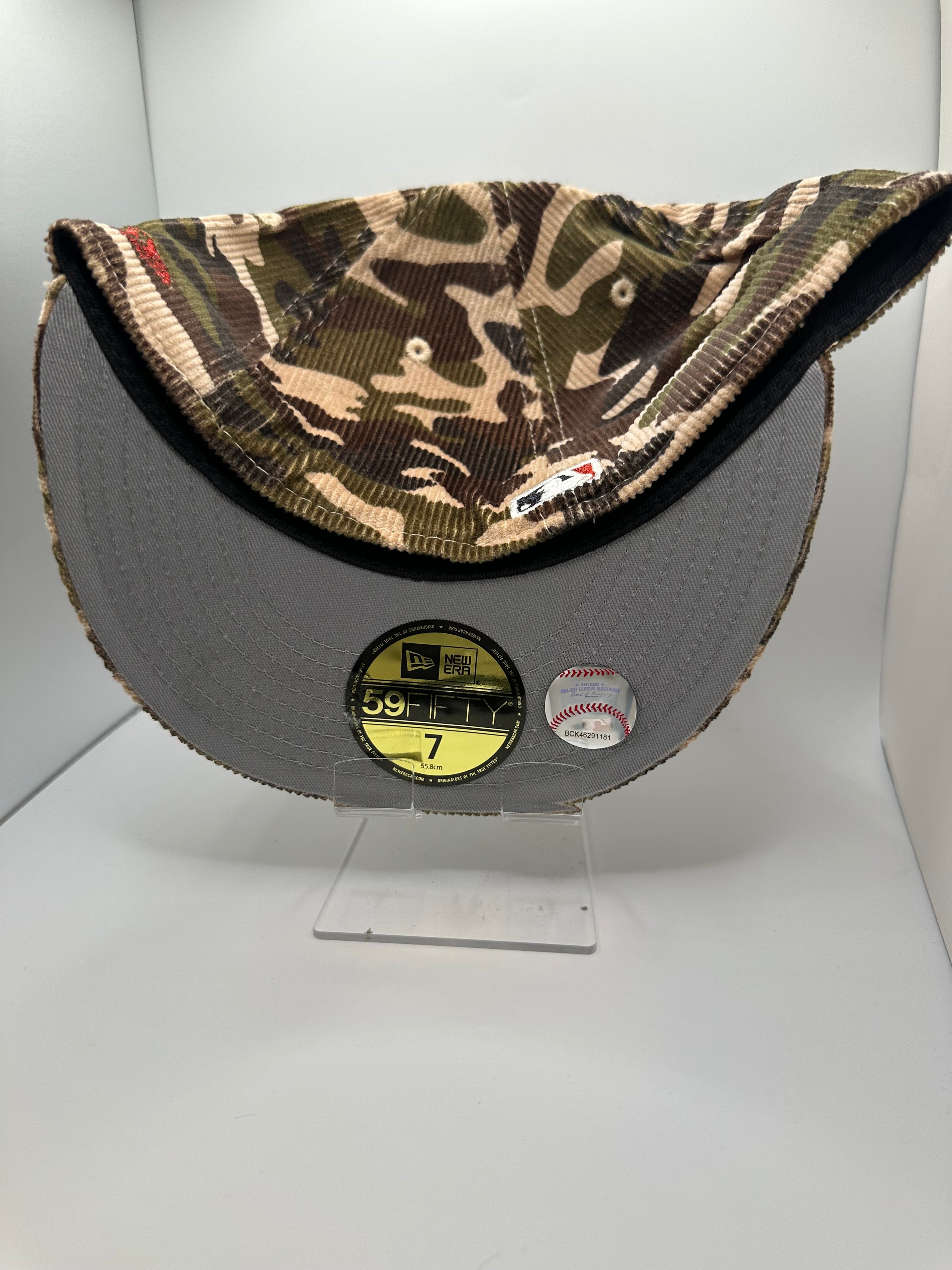 Boston Red Sox "Camo" Corduroy New Era 59Fifty Fitted Hat