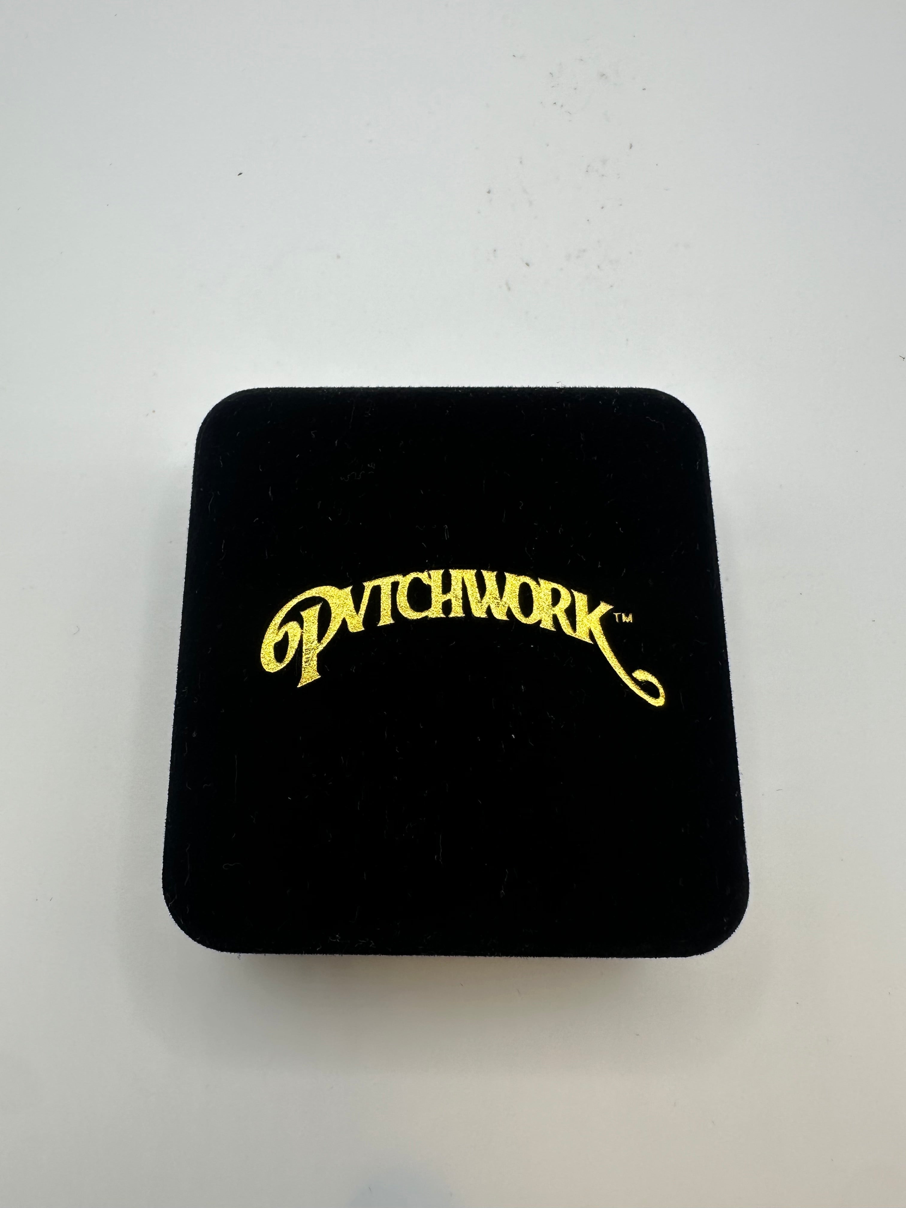 Patchwork "F.O.P." Hat Pin
