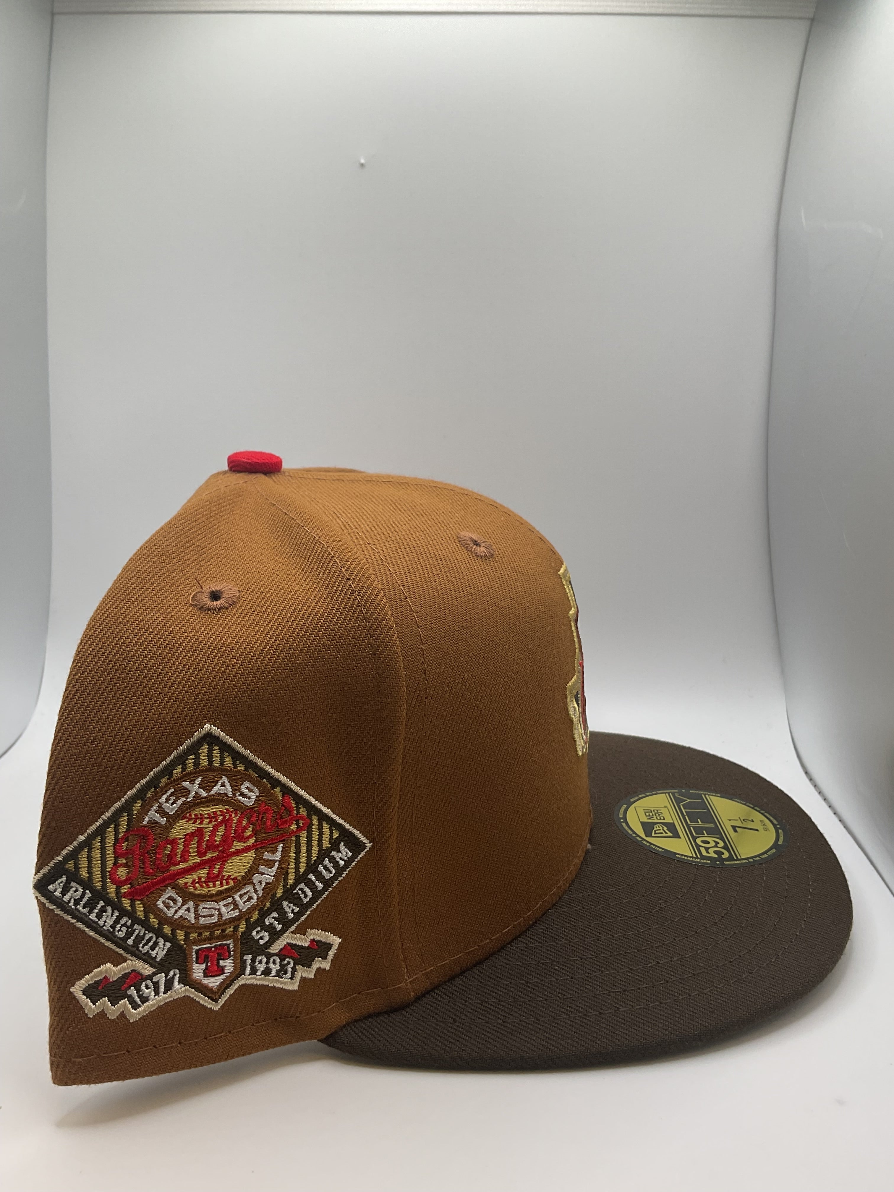 Texas Rangers New Era 59Fifty Fitted Hat - Size 7 1/2