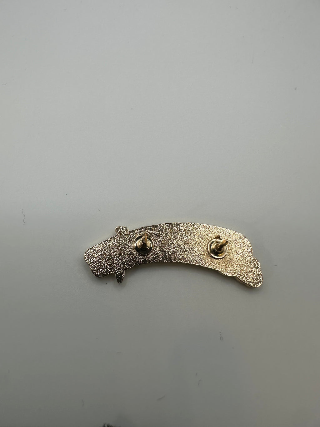 Screwston "Gold/White Diamonds" Hat Pin