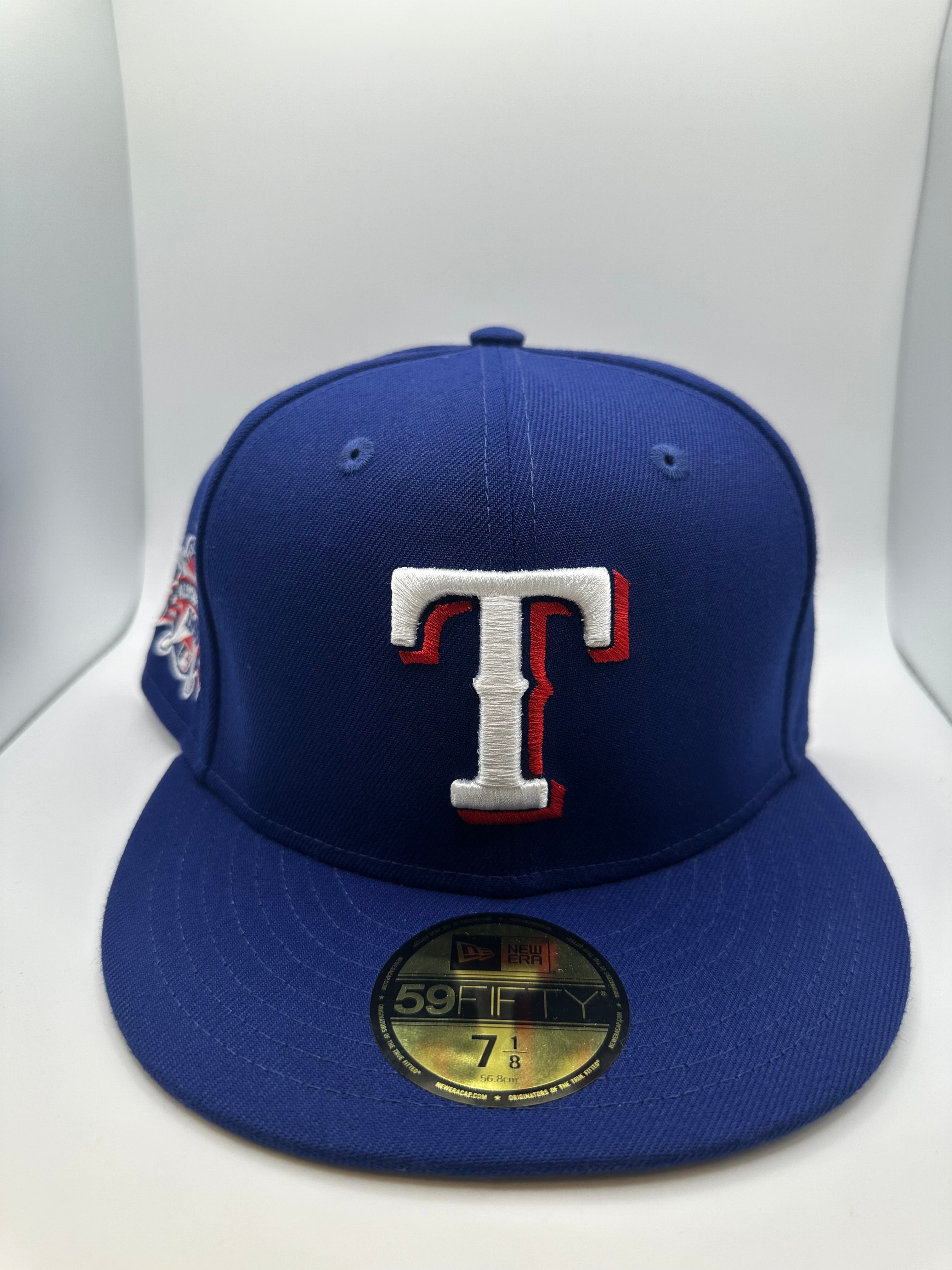 Texas Rangers New Era 59Fifty Fitted Hat - Size 7 1/8