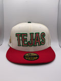 Texas Rangers "Tejas" New Era 59Fifty Fitted Hat - Size 7 3/8