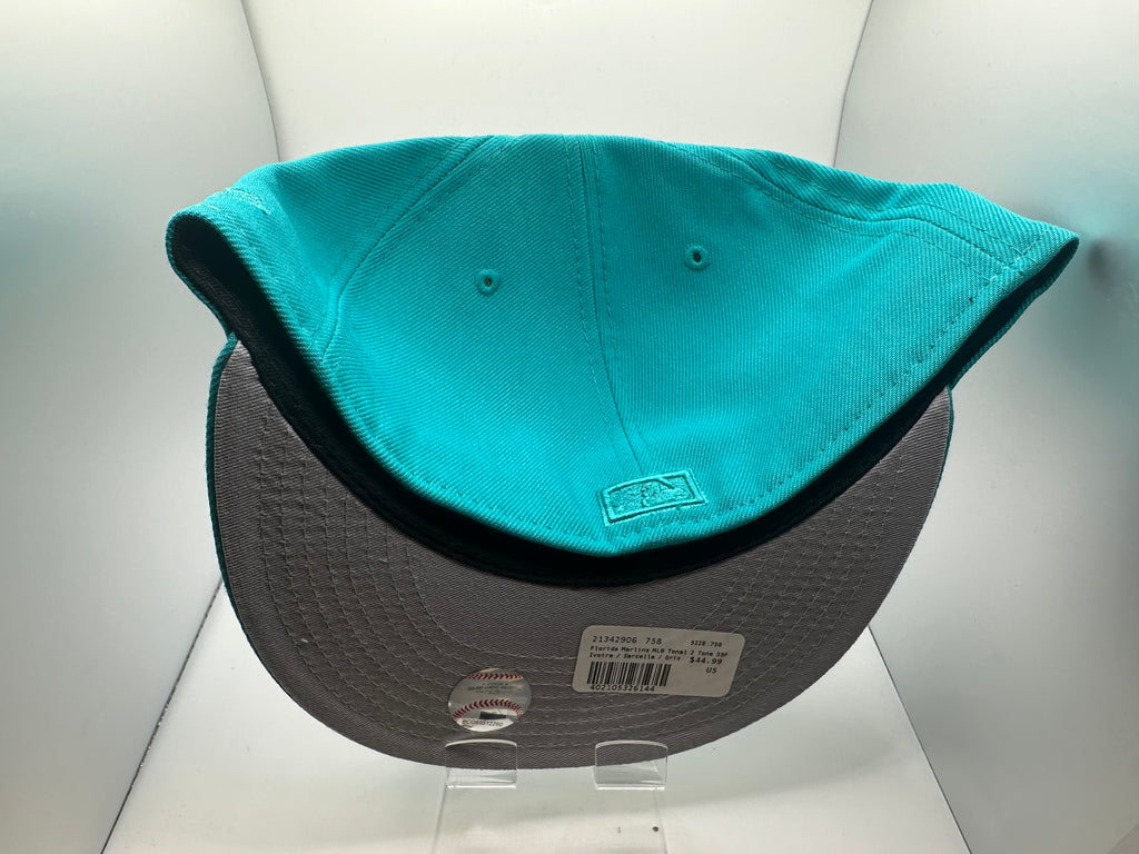 Florida Marlins New Era 59Fifty Fitted Hat - Size 7 5/8