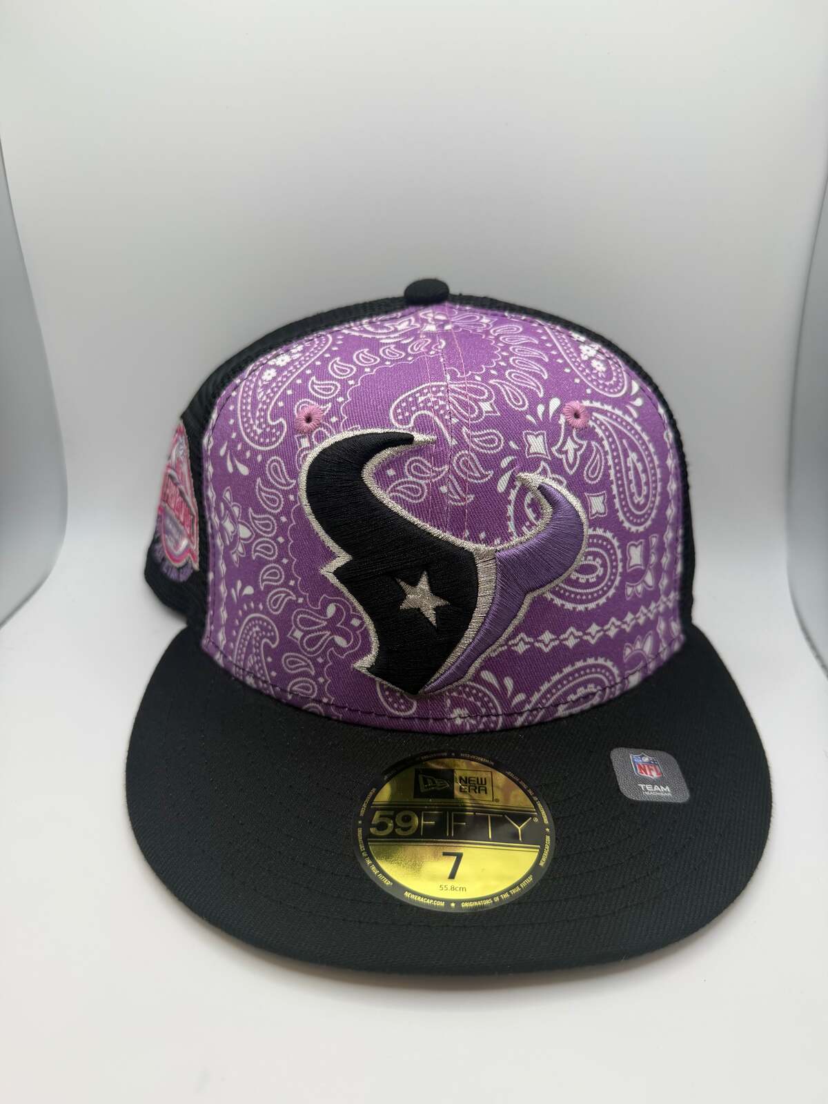 Houston Texans NFL New Era 59Fifty Fitted Hat - Size 7