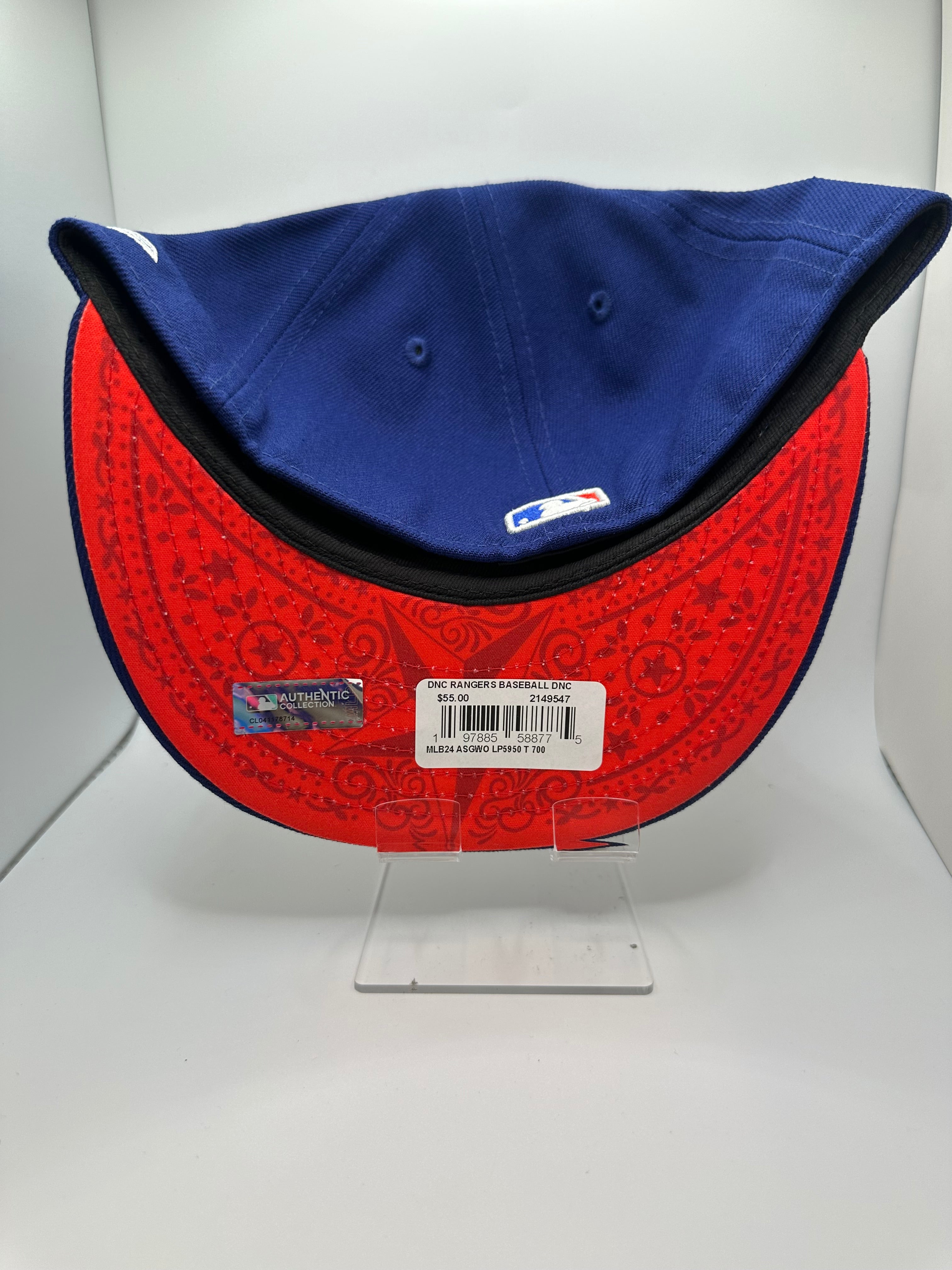 Texas Rangers "All Star Game 2024" LOW PROFILE New Era 59Fifty Fitted Hat - Size 7