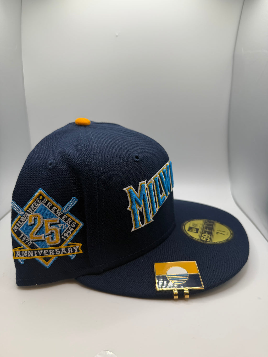 Milwaukee Brewers New Era 59Fifty Fitted Hat - Size 7 1/8