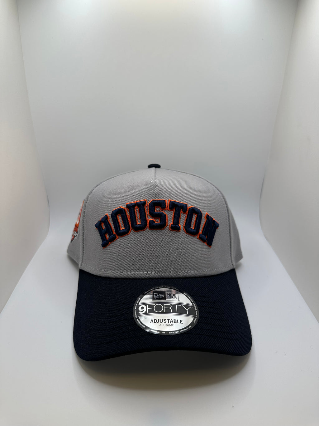 Houston Astros "60 Years Patch" New Era 9Forty A-Frame Snapback Hat