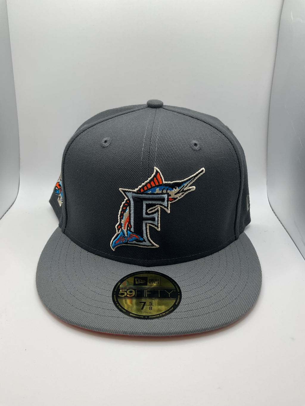 Florida Marlins New Era 59Fifty Fitted Hat - Size 7 5/8