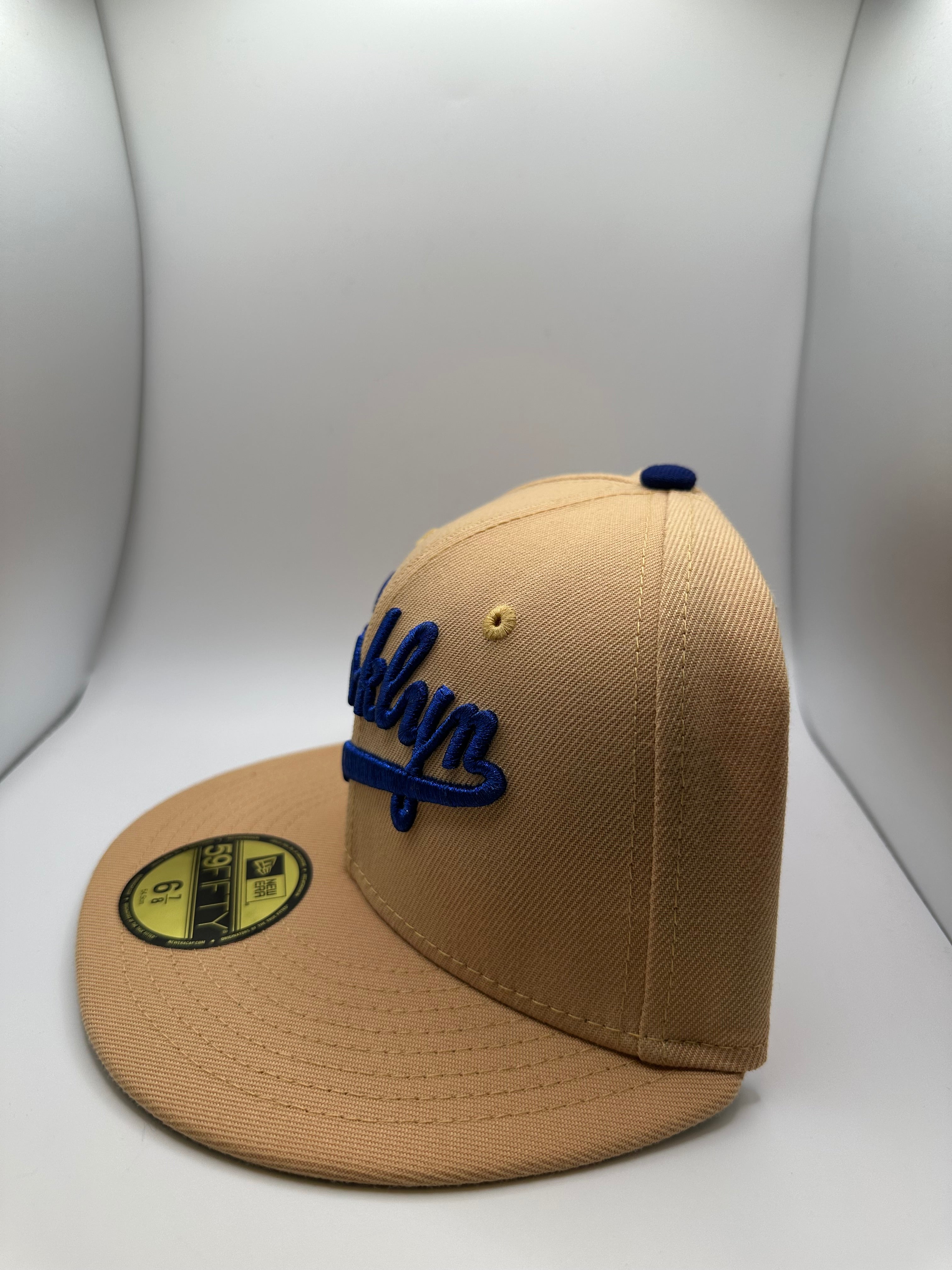 Brooklyn New Era 59Fifty Fitted Hat - Size 6 7/8