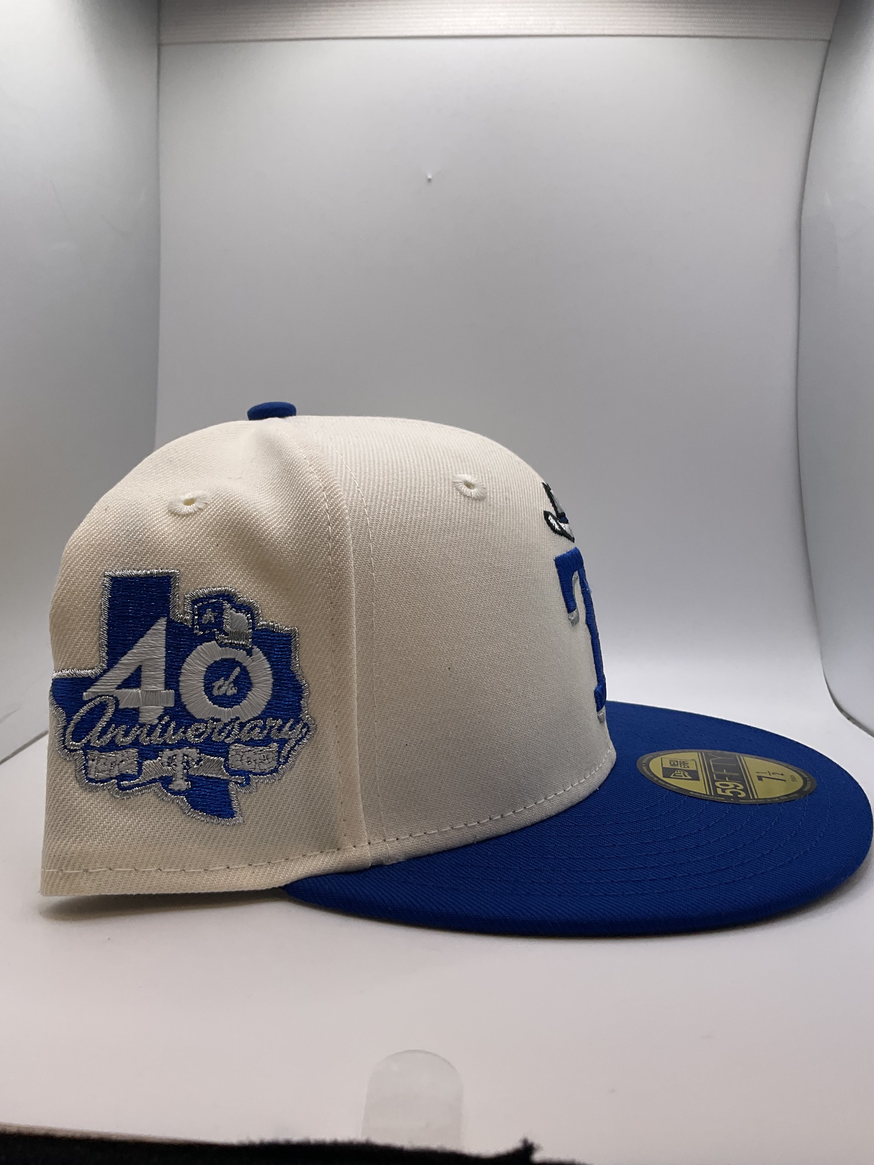 Texas Rangers New Era 59Fifty Fitted Hat - Size 7 1/2