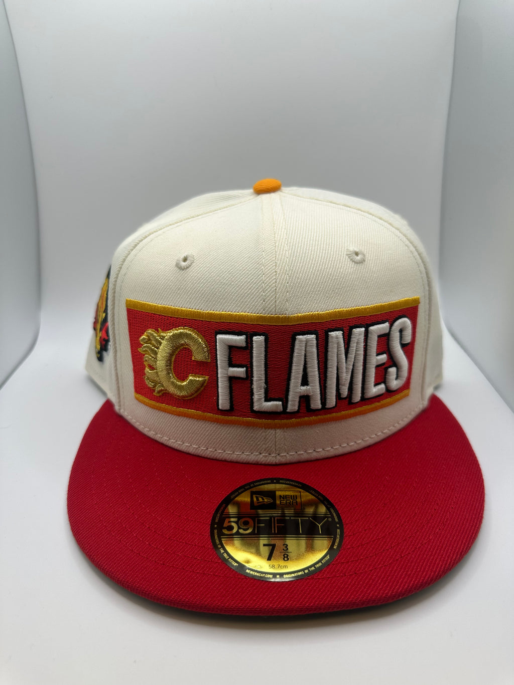 Calgary Flames New Era 59Fifty Fitted Hat - Size 7 3/8