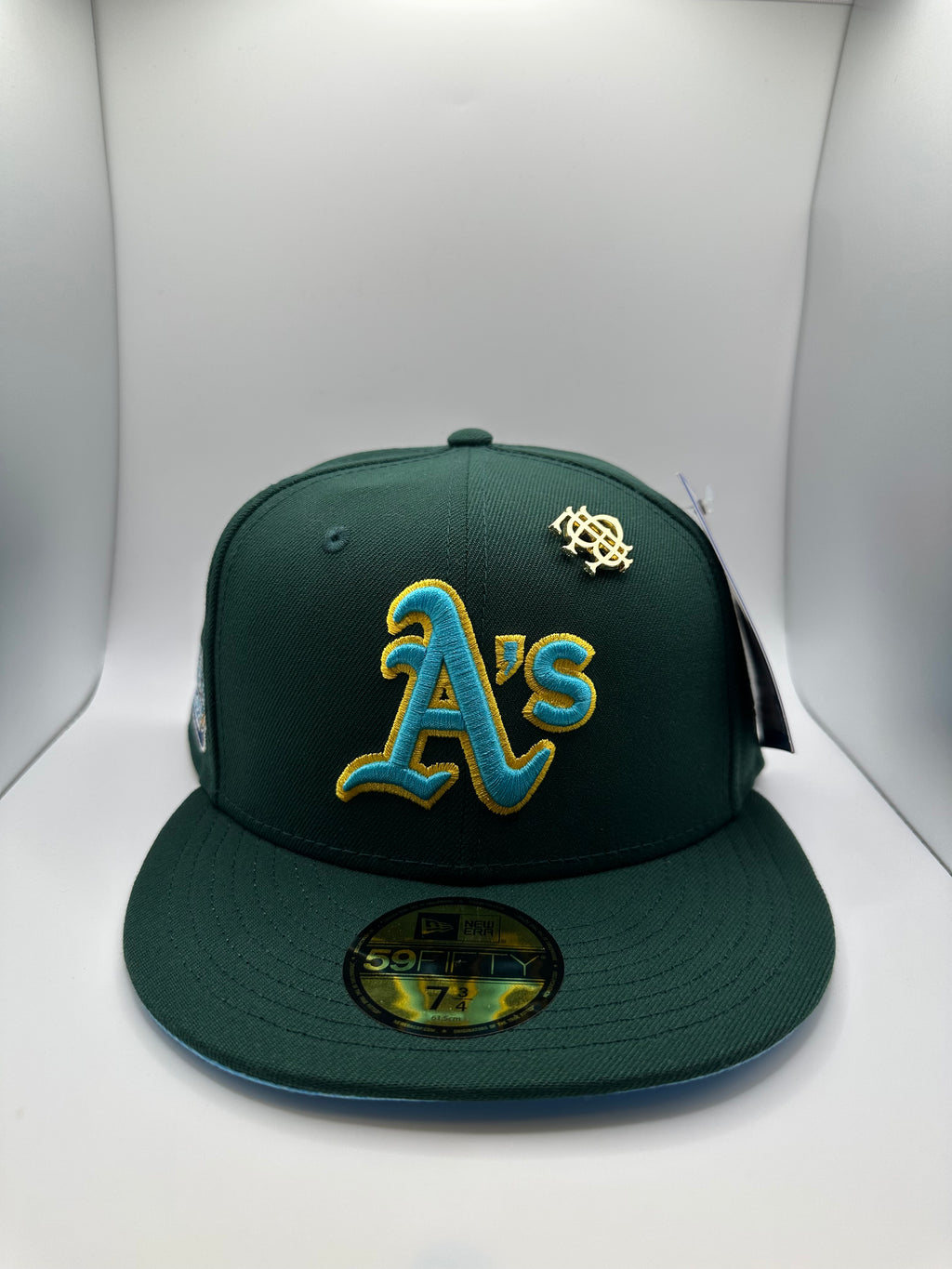 Oakland Athletics New Era 59Fifty Fitted Hat - Size 7 3/4